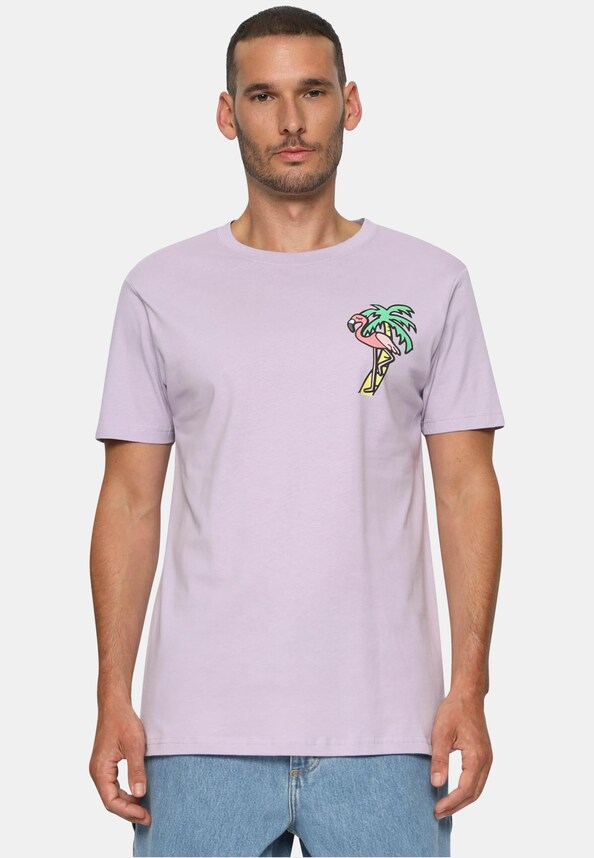 Flamingo T-Shirt Round Neck-0