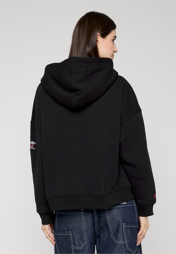 Fubu Script Oversize Hoodie-1