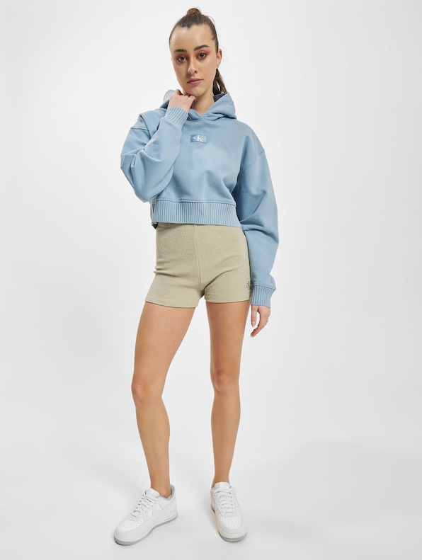 Badge Wide Sleeves Crop-5