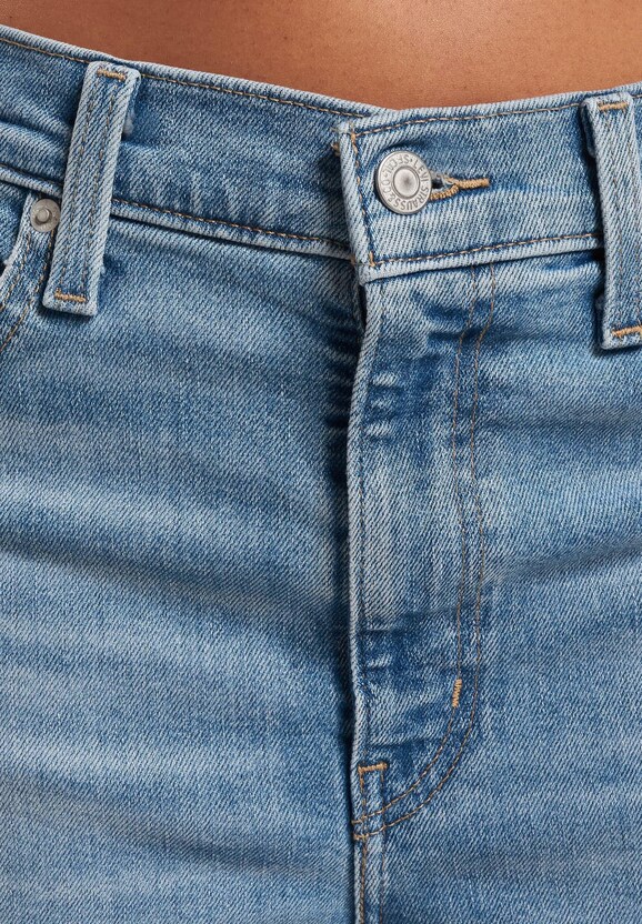 Levi's® High Waisted Mom Straight Fit Jeans-4