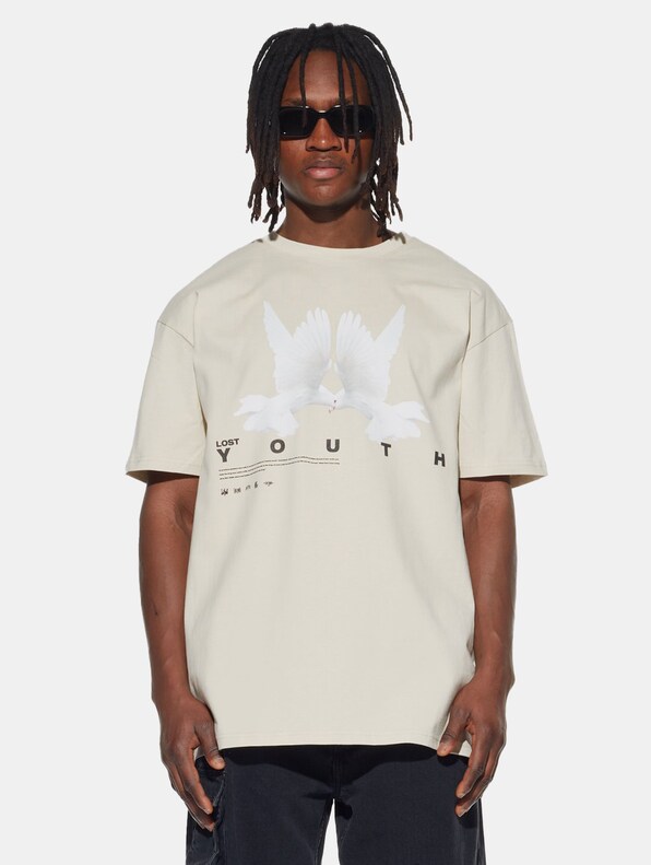 Lost Youth Dove T-Shirt-0