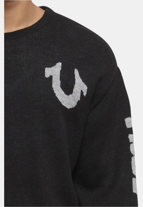 RELAXED TR LOGO SWEATER-6