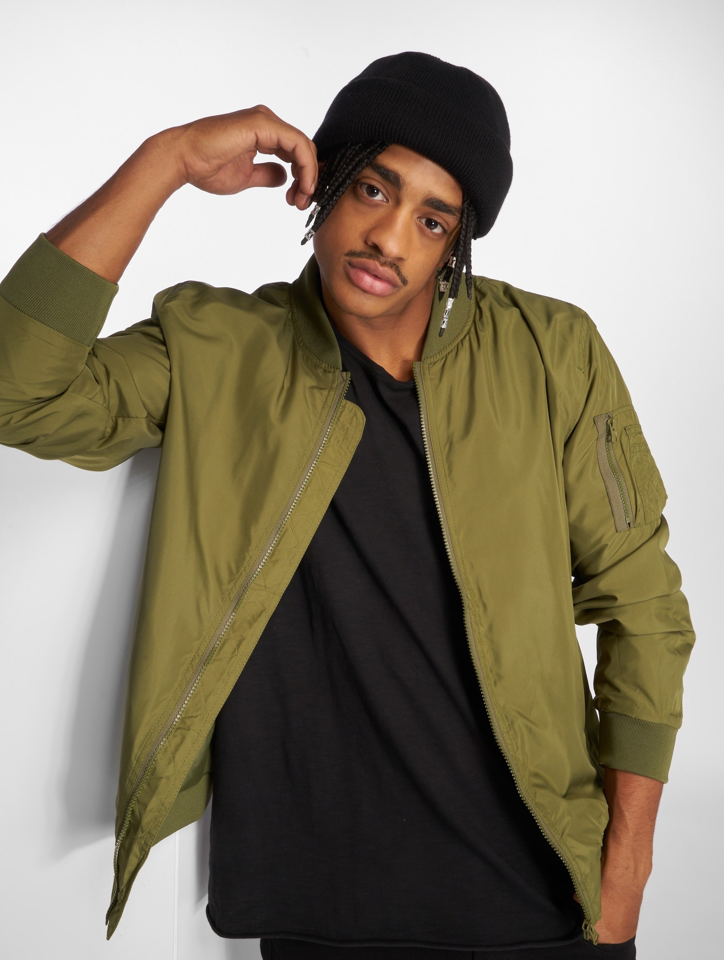 Urban classics on sale light bomber jacket