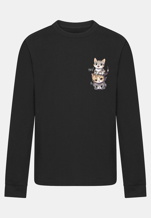 Kids Hi Cats -  Longsleeve-2