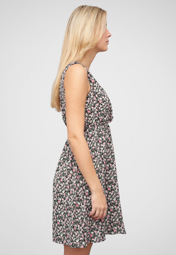 Leichtes Sommerkleid mit Knopfleiste-3