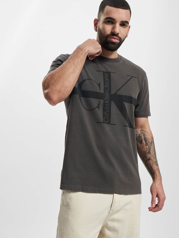 Calvin Klein Stripe Washed T-Shirt Industrial-0