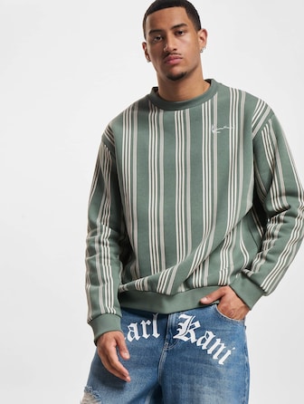 Small Signature Striped Crew