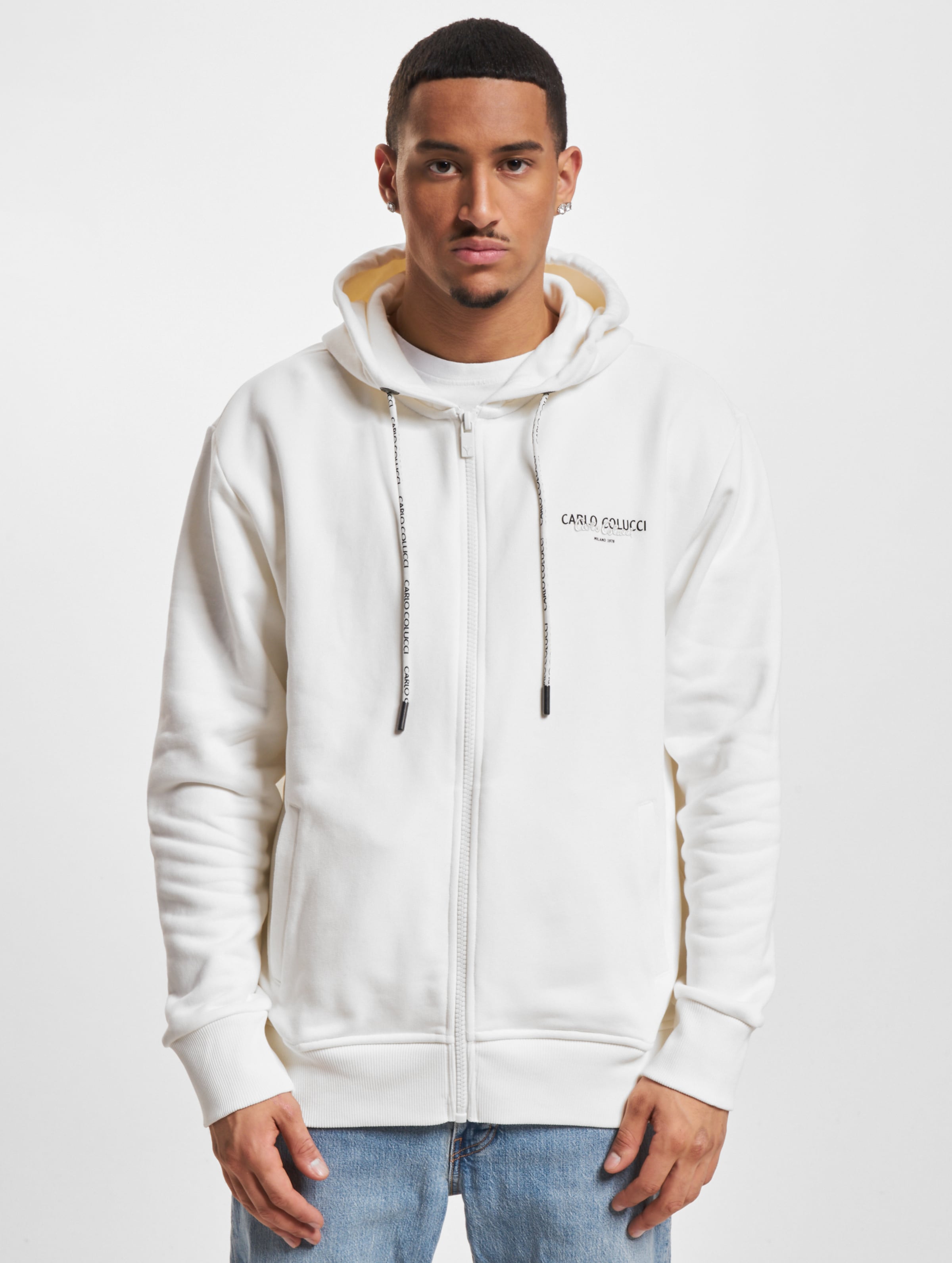 Carlo colucci hoodie white sale