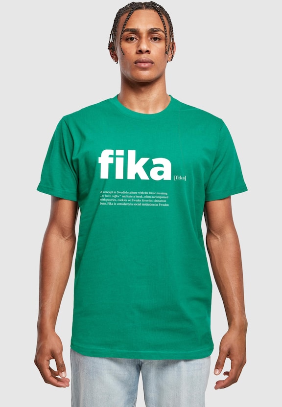 Fika Definition T-Shirt Round Neck-0