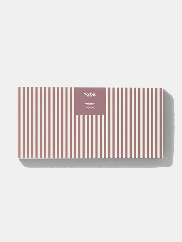 3-Pack - Pastel Striped Boxers-4