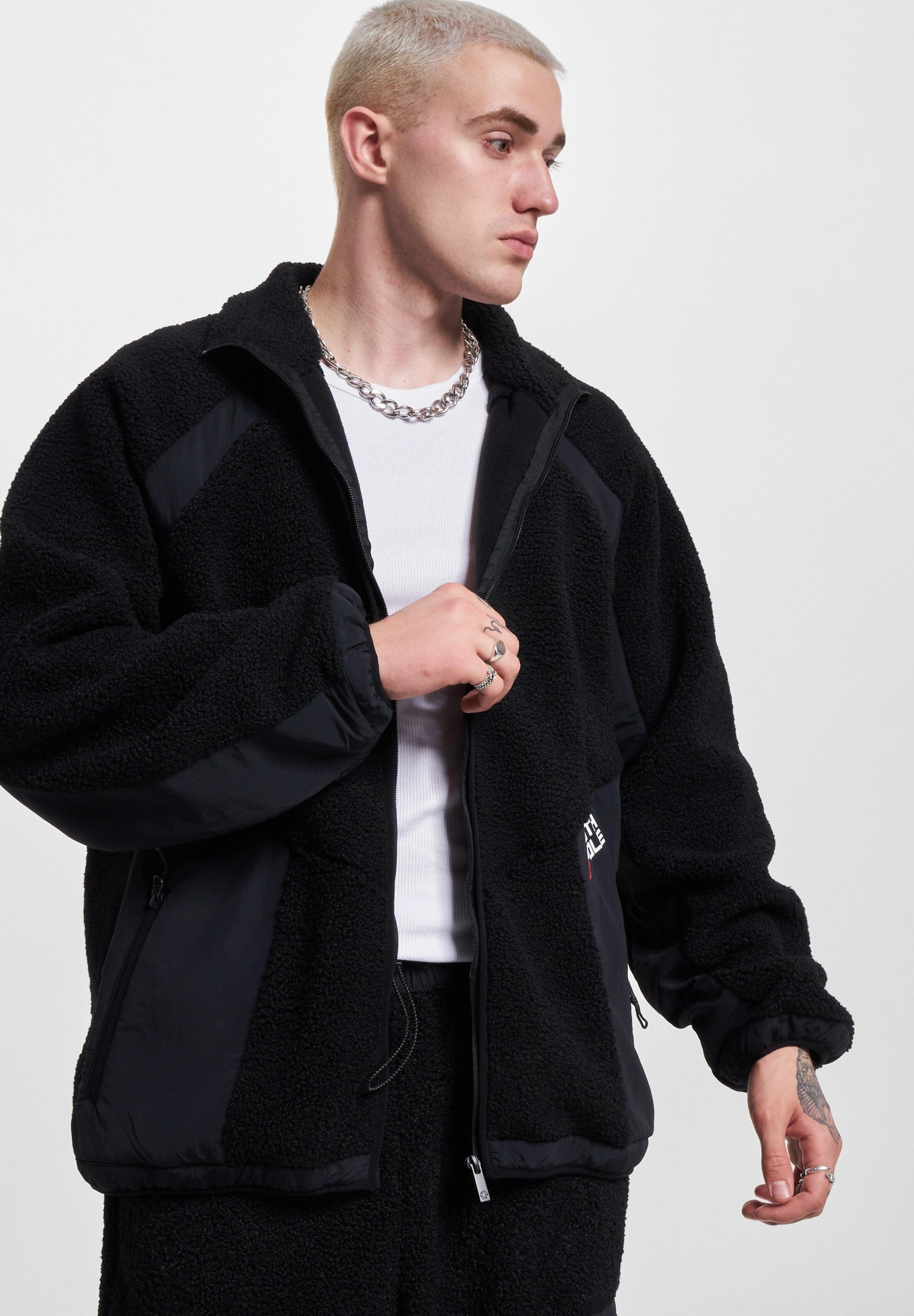 Southpole OG Logo 02 Bonded Sherpa Jacket