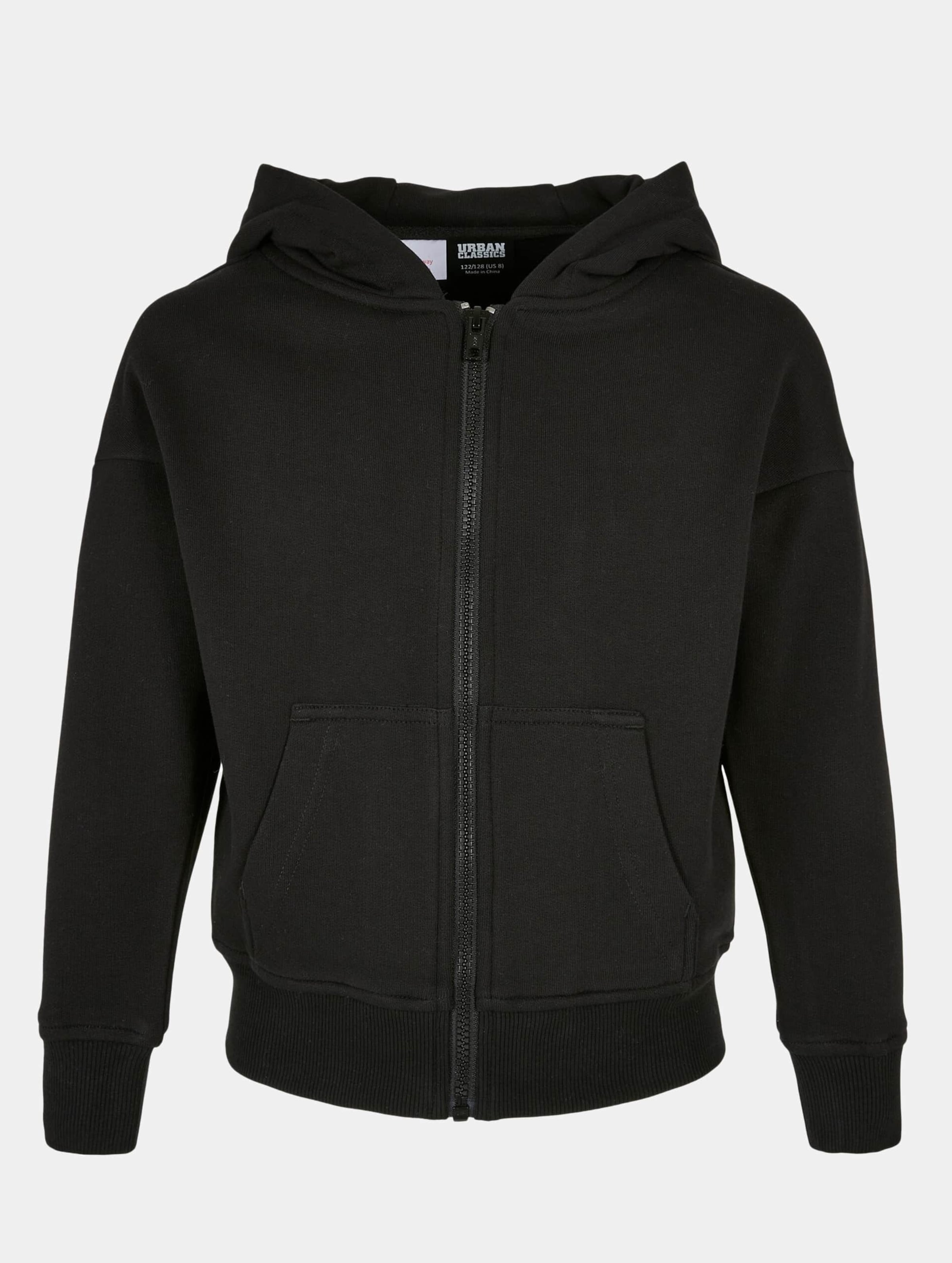 Urban Classics Girls Organic Terry Zip Hoody
