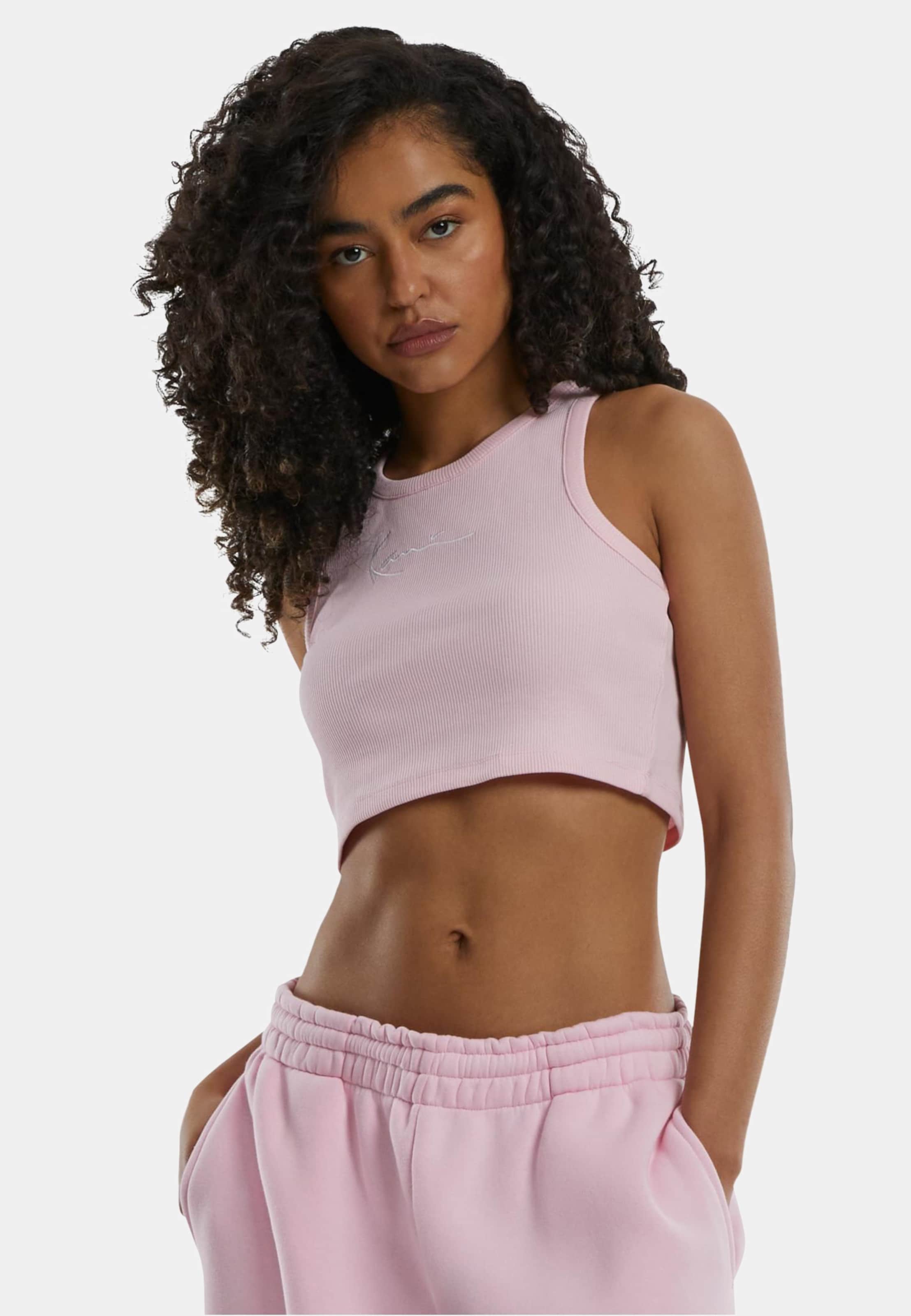 Karl Kani Small Signature Essential Racer Rib Top