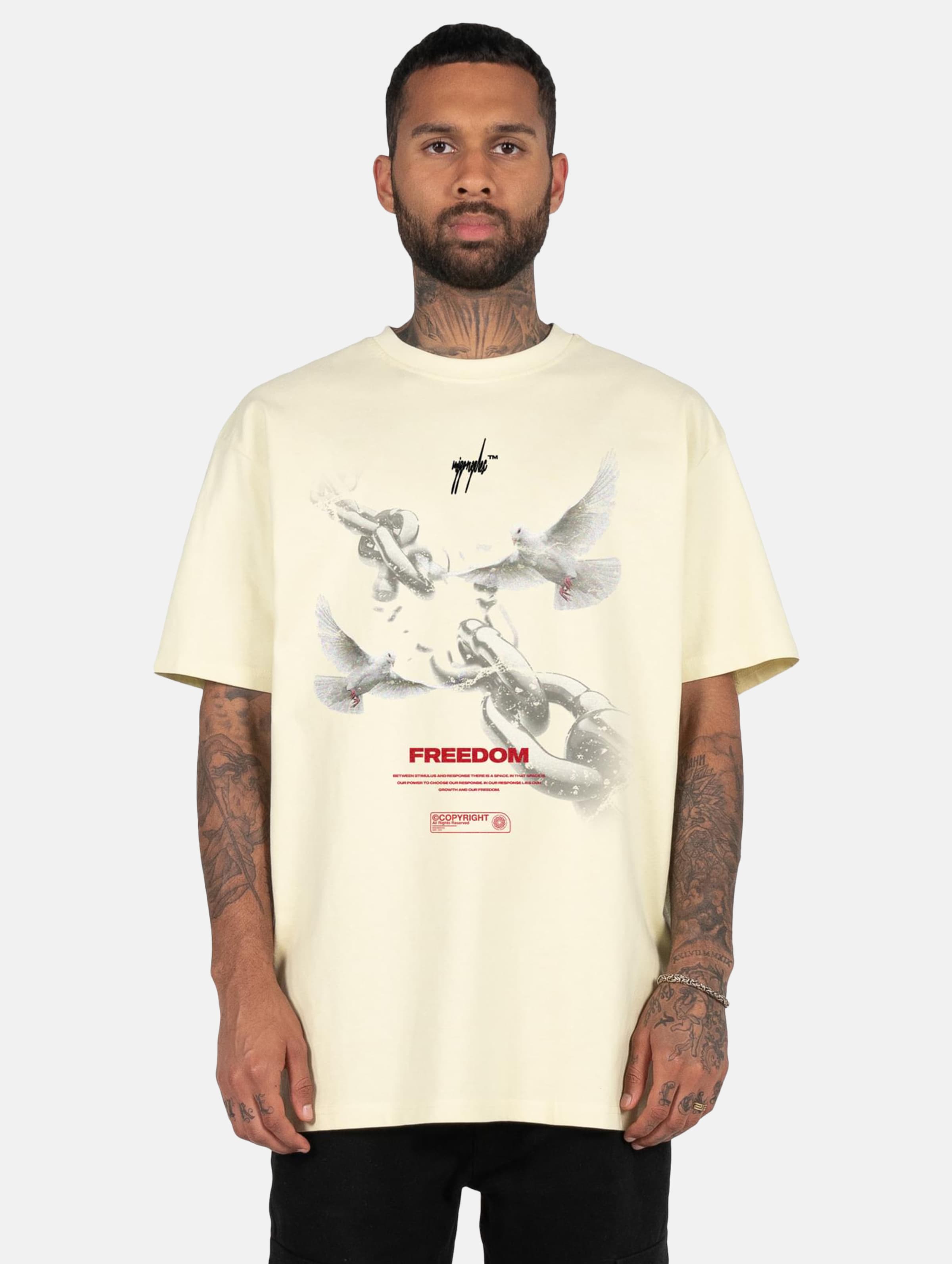MJ Gonzales Freedom x Heavy Oversized T-Shirt