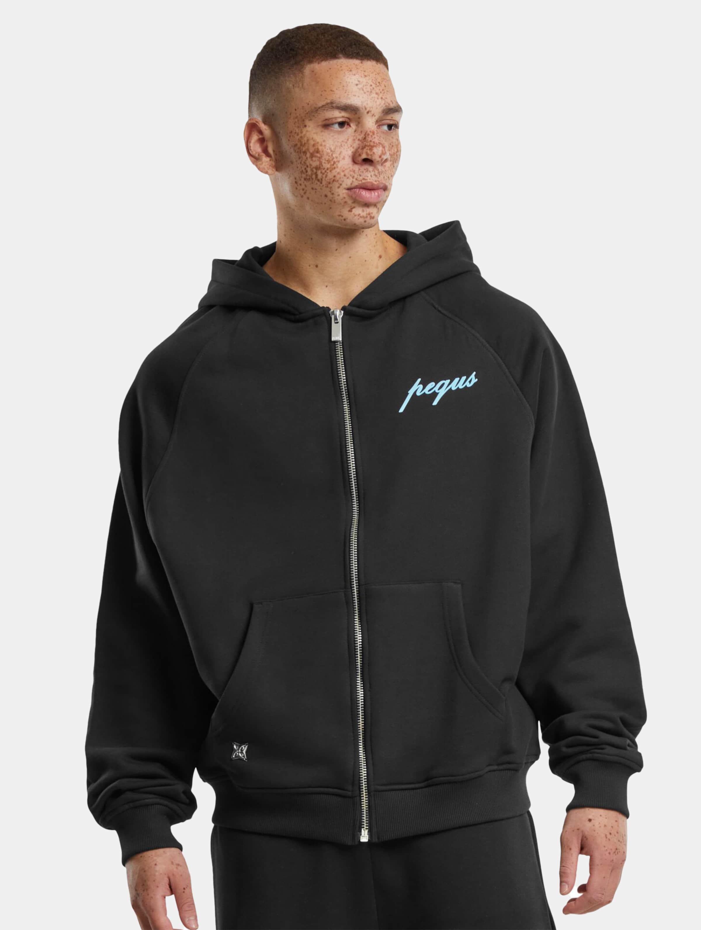 PEQUS A Paradise Beach Club Back Logo Zip Hoodie