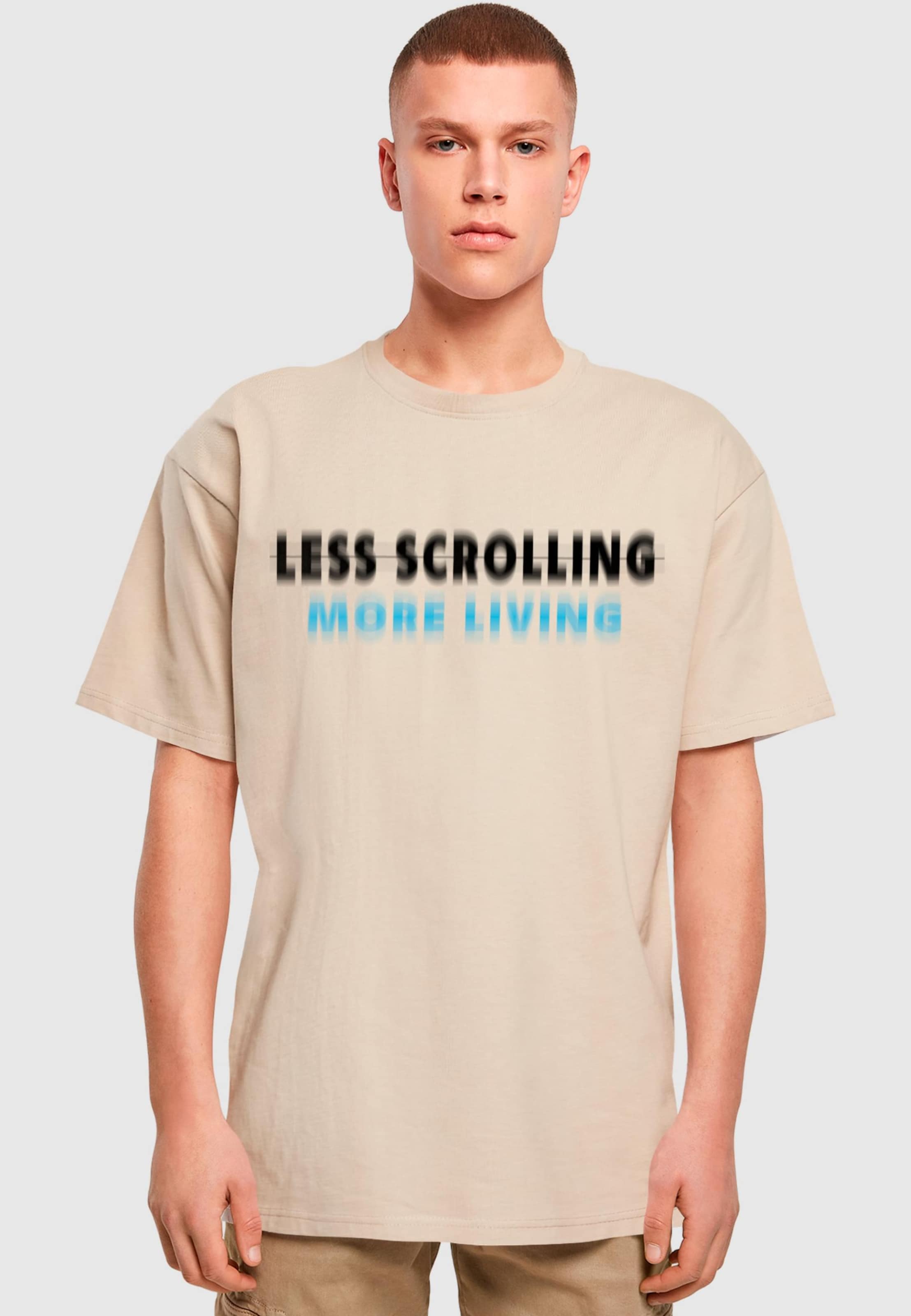 2Y Studios Less Scrolling Oversize Tee