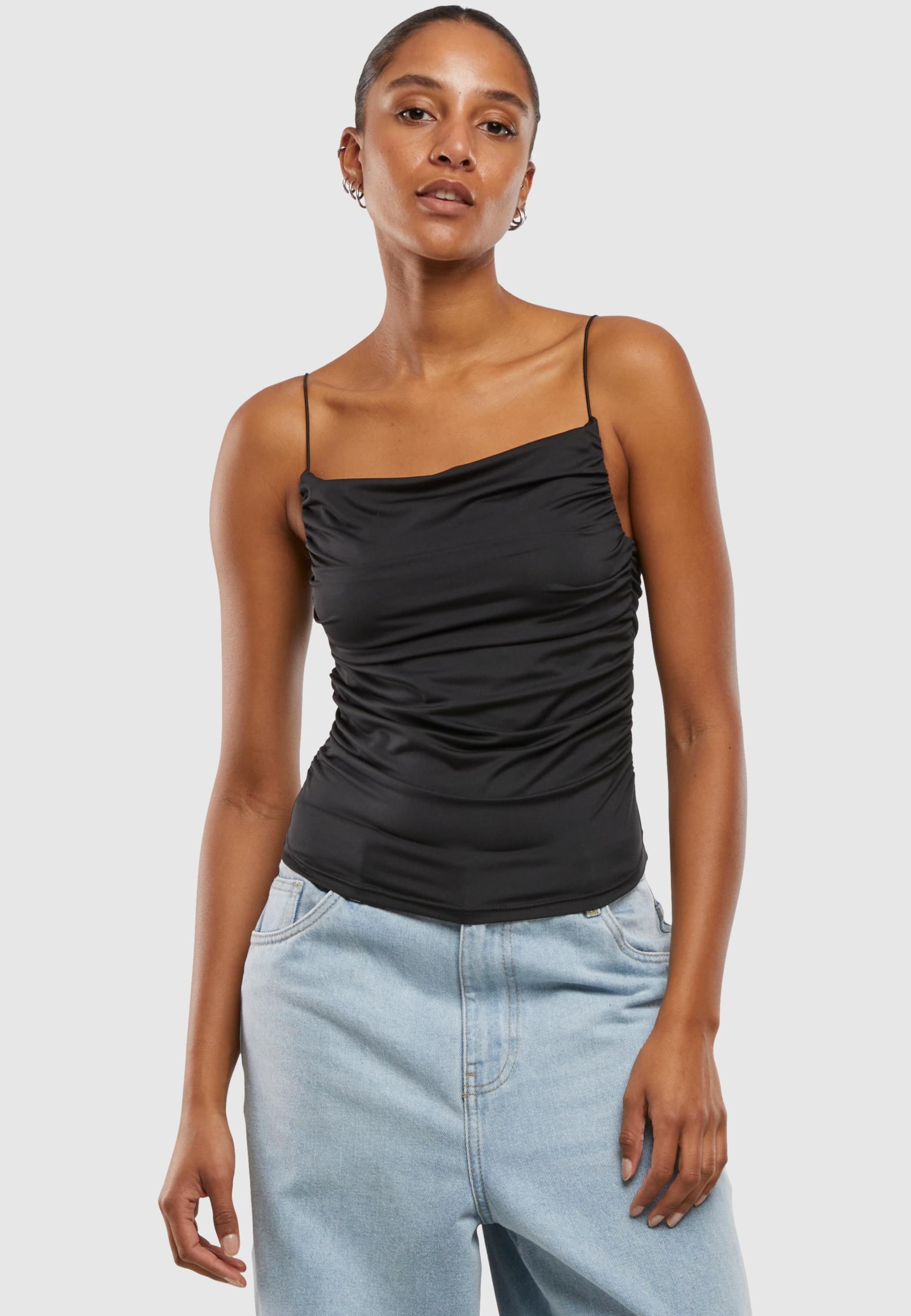 Urban Classics Ladies Waterfall Jersey Top