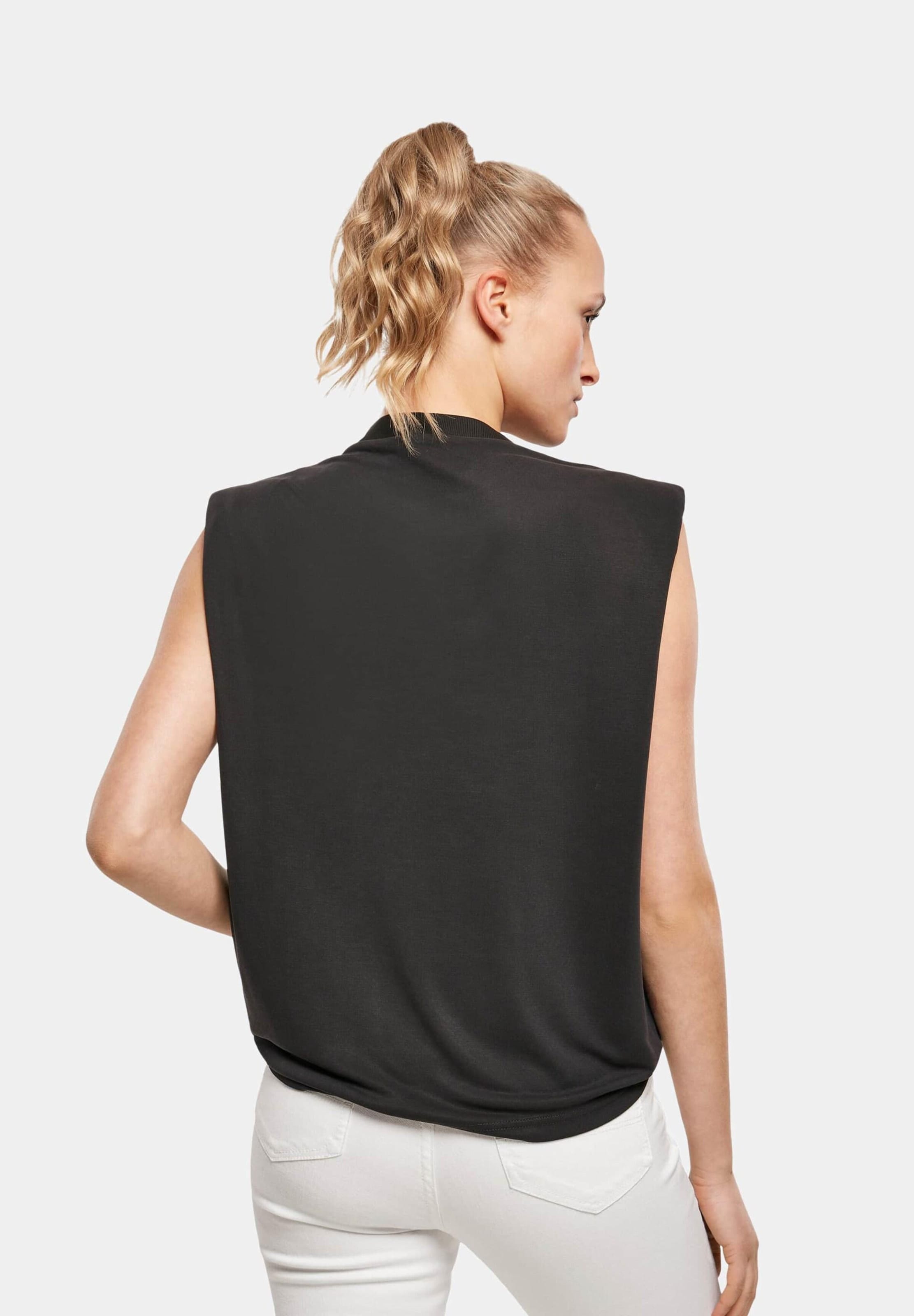 Urban Classics Ladies Modal Padded Shoulder Tank