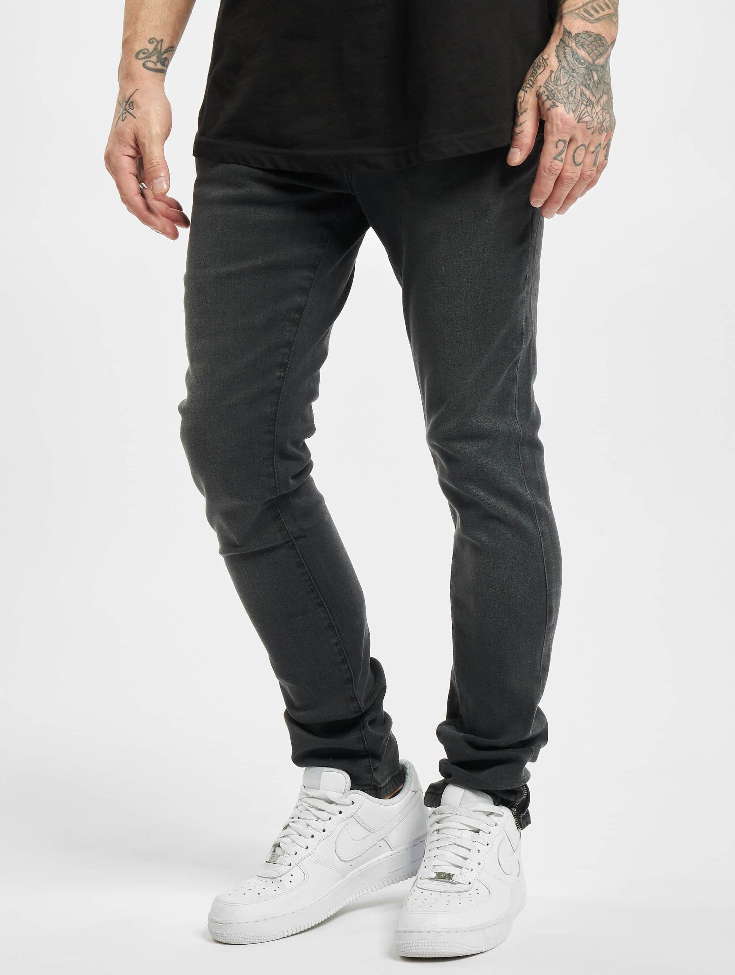 Urban Classics Slim Fit Zip Jeans