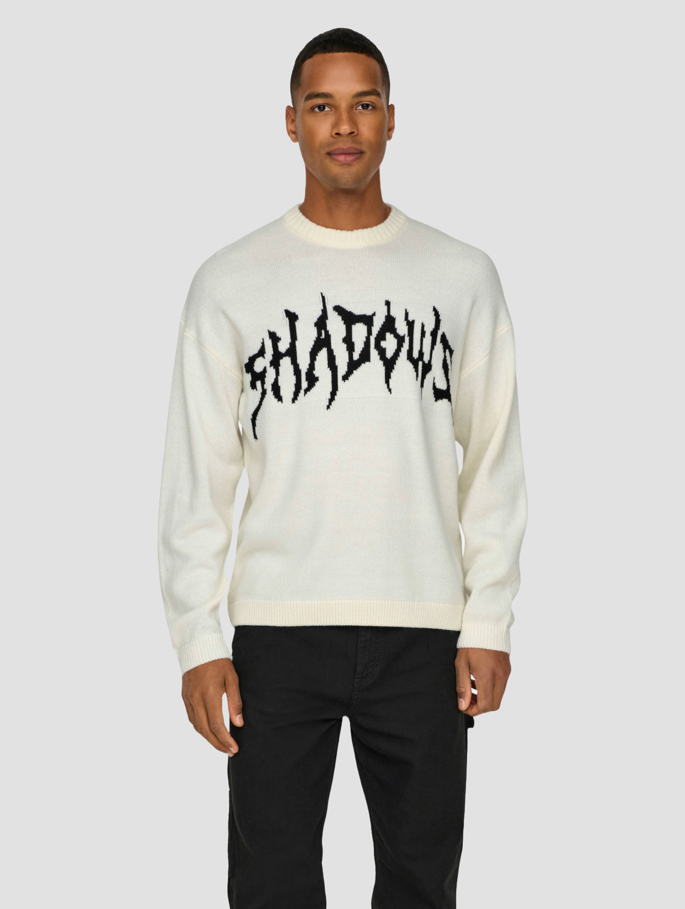 Only & Sons Randy Life 5 Jaq Crew Knit Pullover
