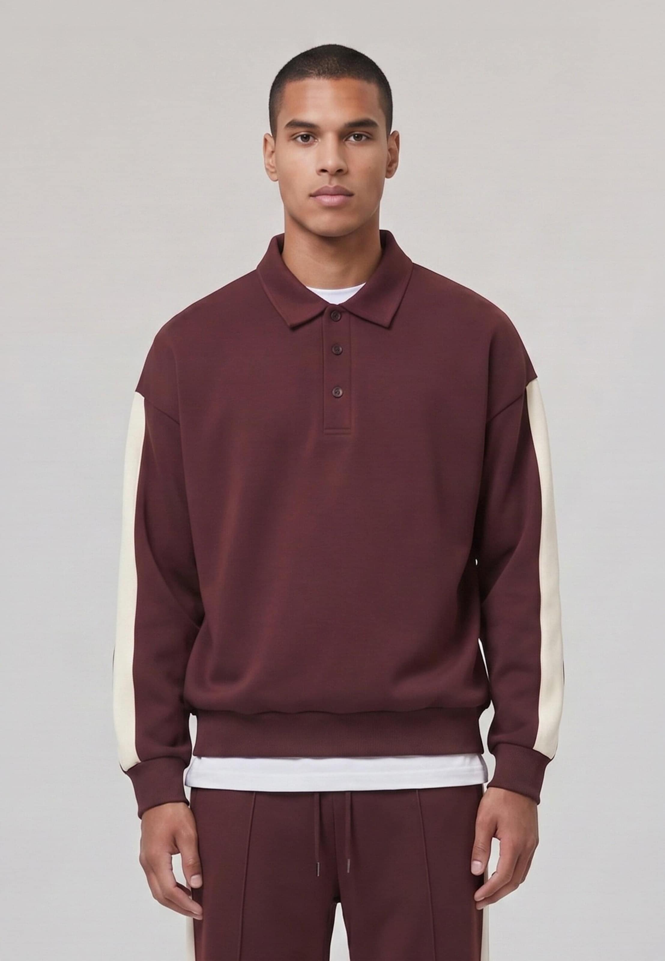 Urban Classics Oversized Piqué Longsleeve Polo