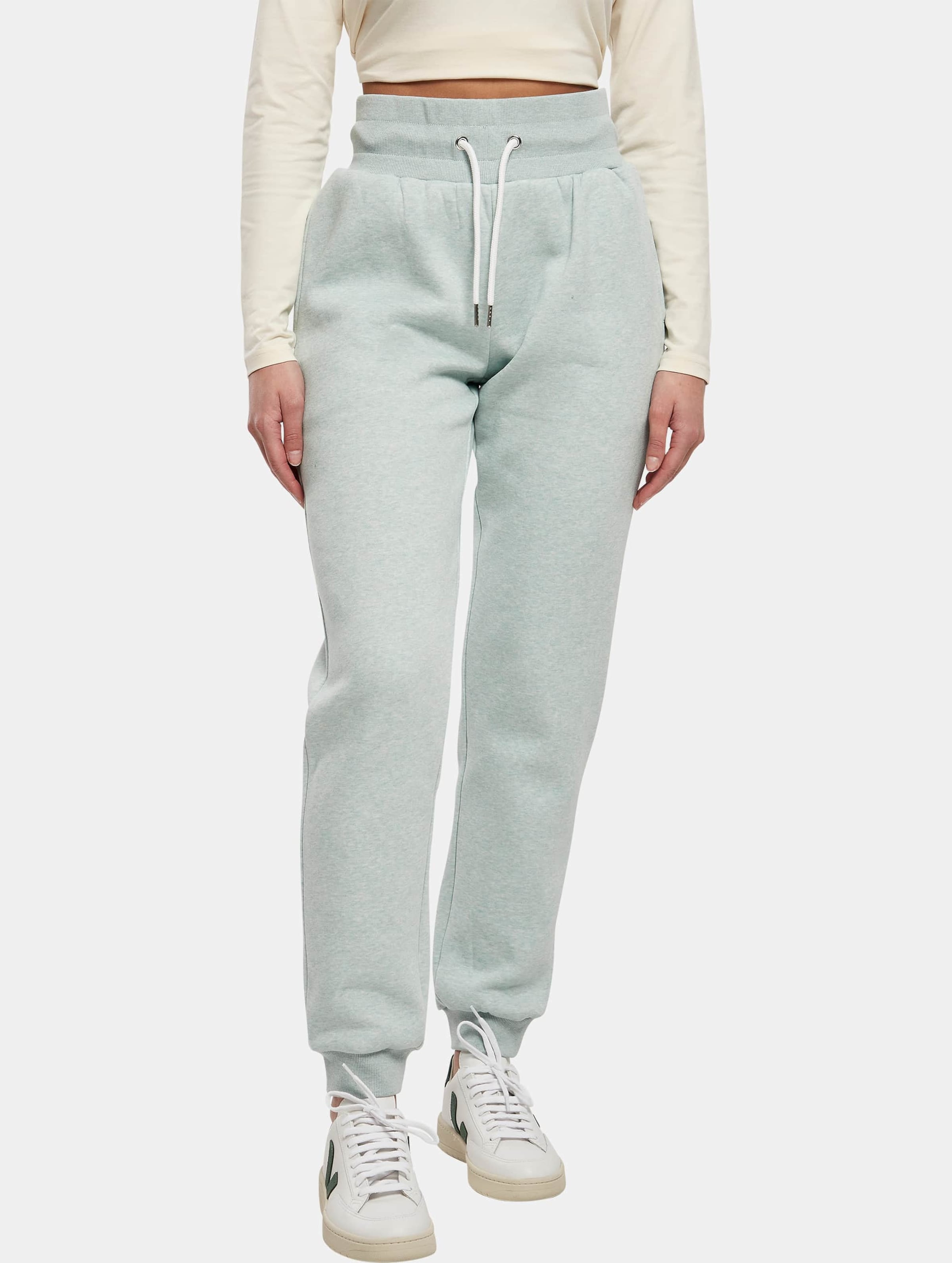 Urban Classics Ladies High Waist Color Melange Sweat Pants