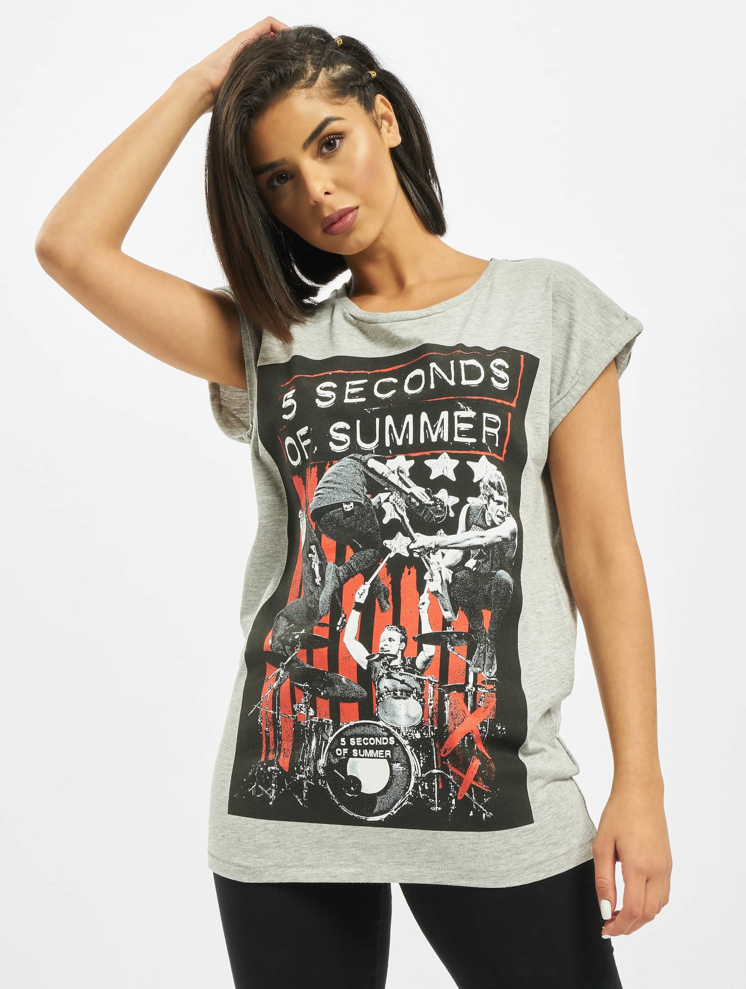 Mister Tee Ladies Five Seconds of Summer Longprint