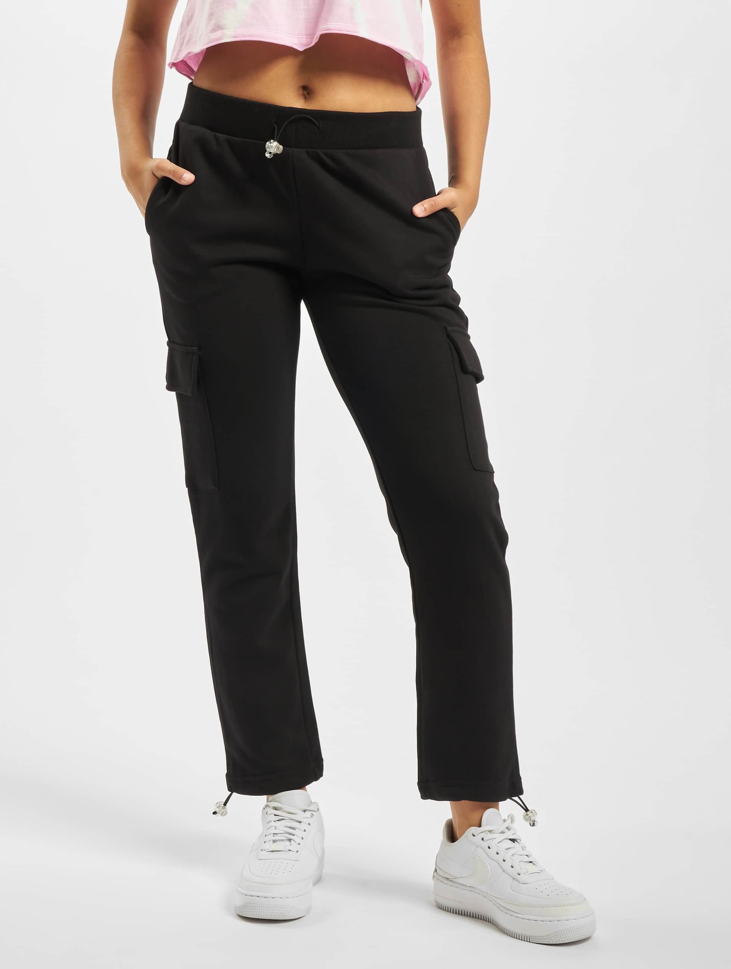 Urban Classics Ladies Cargo Terry Pants