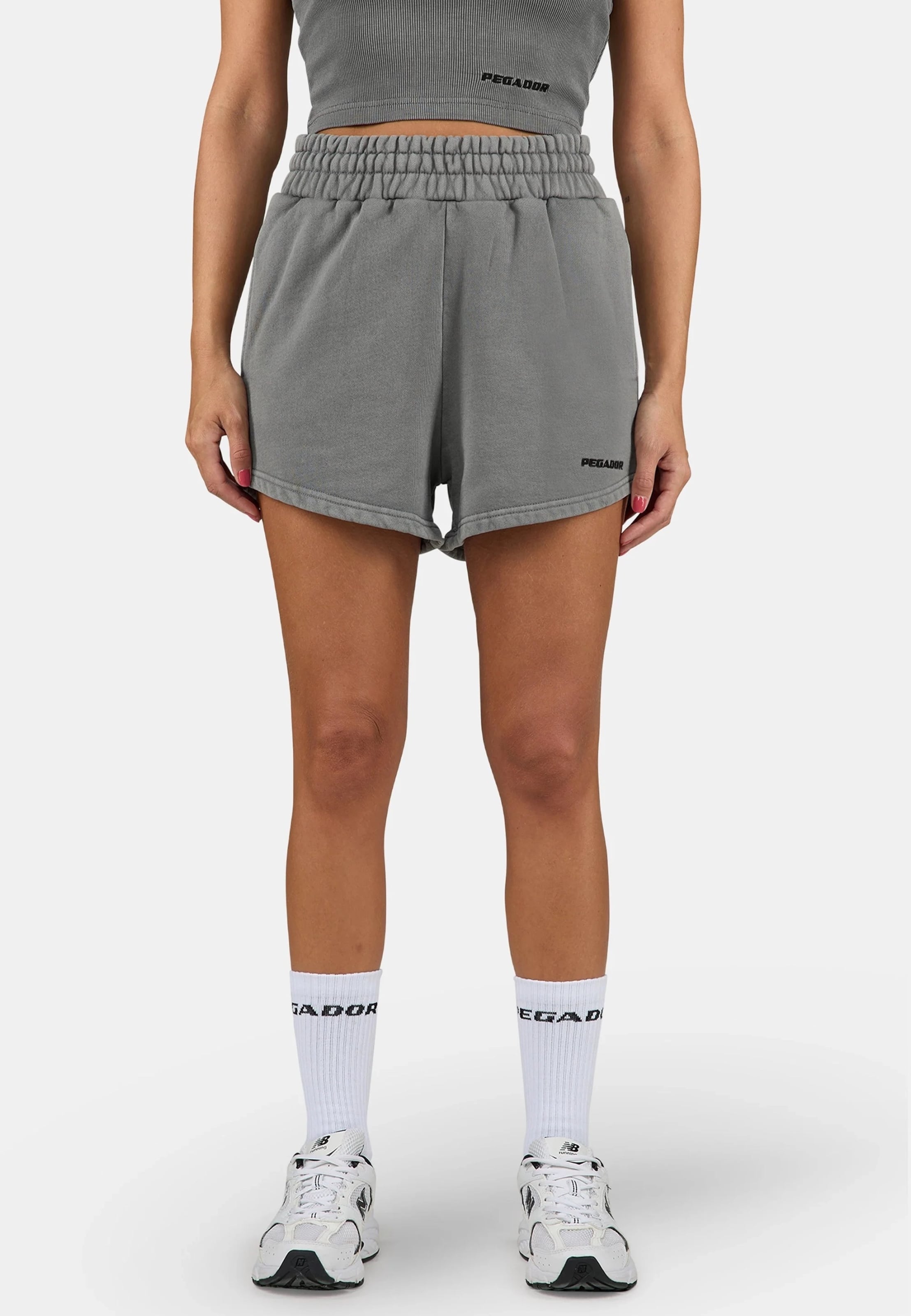 PEGADOR Wiluna High Waisted Sweatshorts