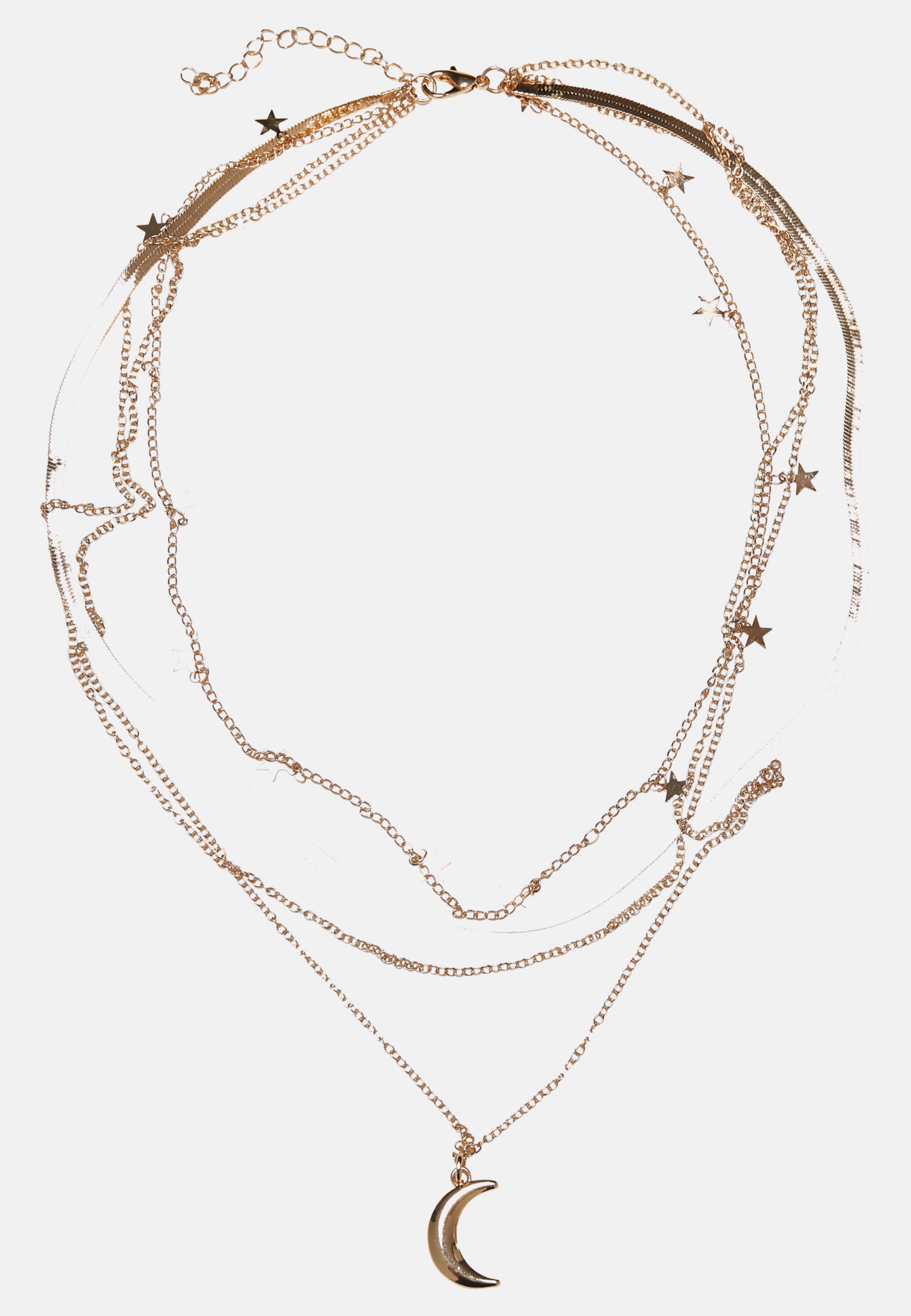 Urban Classics Stars Layering Necklace