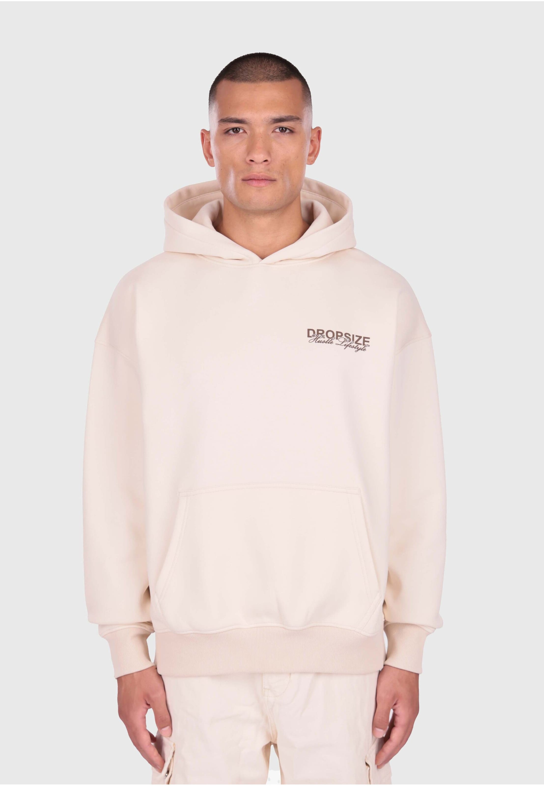 Dropsize HEAVY OVERSIZE HUSTLE LIFESTYLE HOODIE