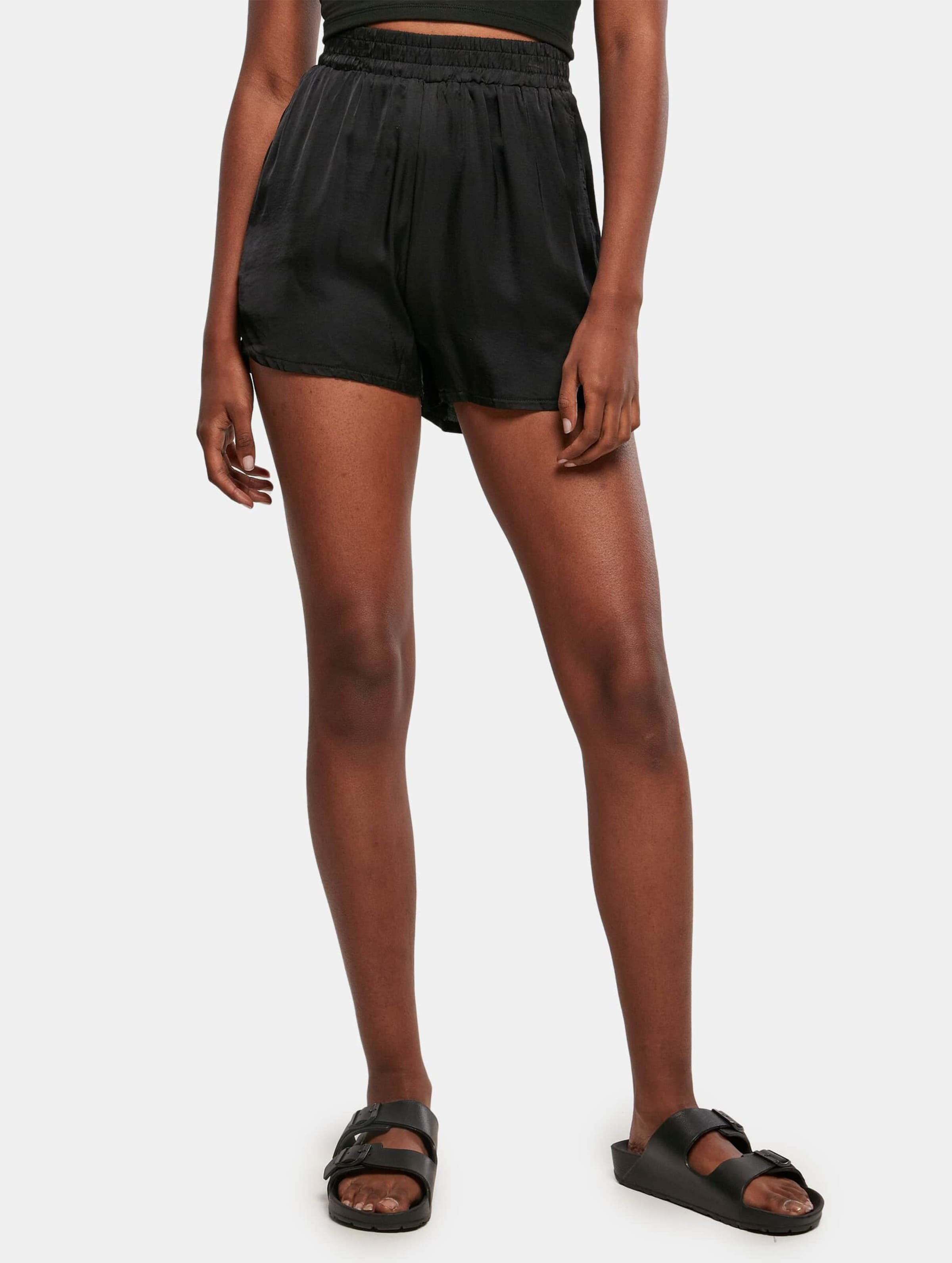 Urban Classics Ladies Viscose Satin Resort Short