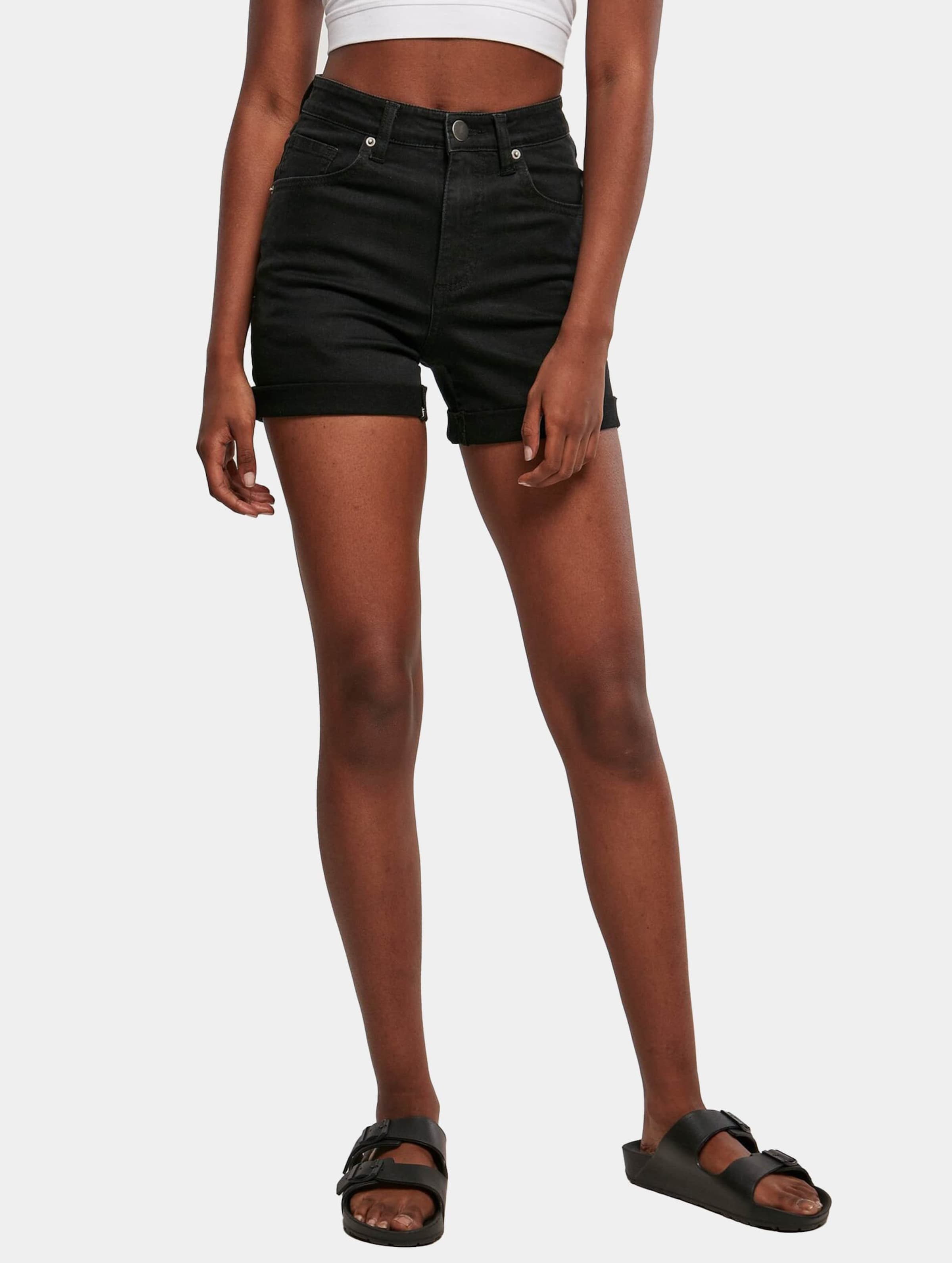 Urban Classics Ladies Organic Stretch Denim 5 Pocket Short
