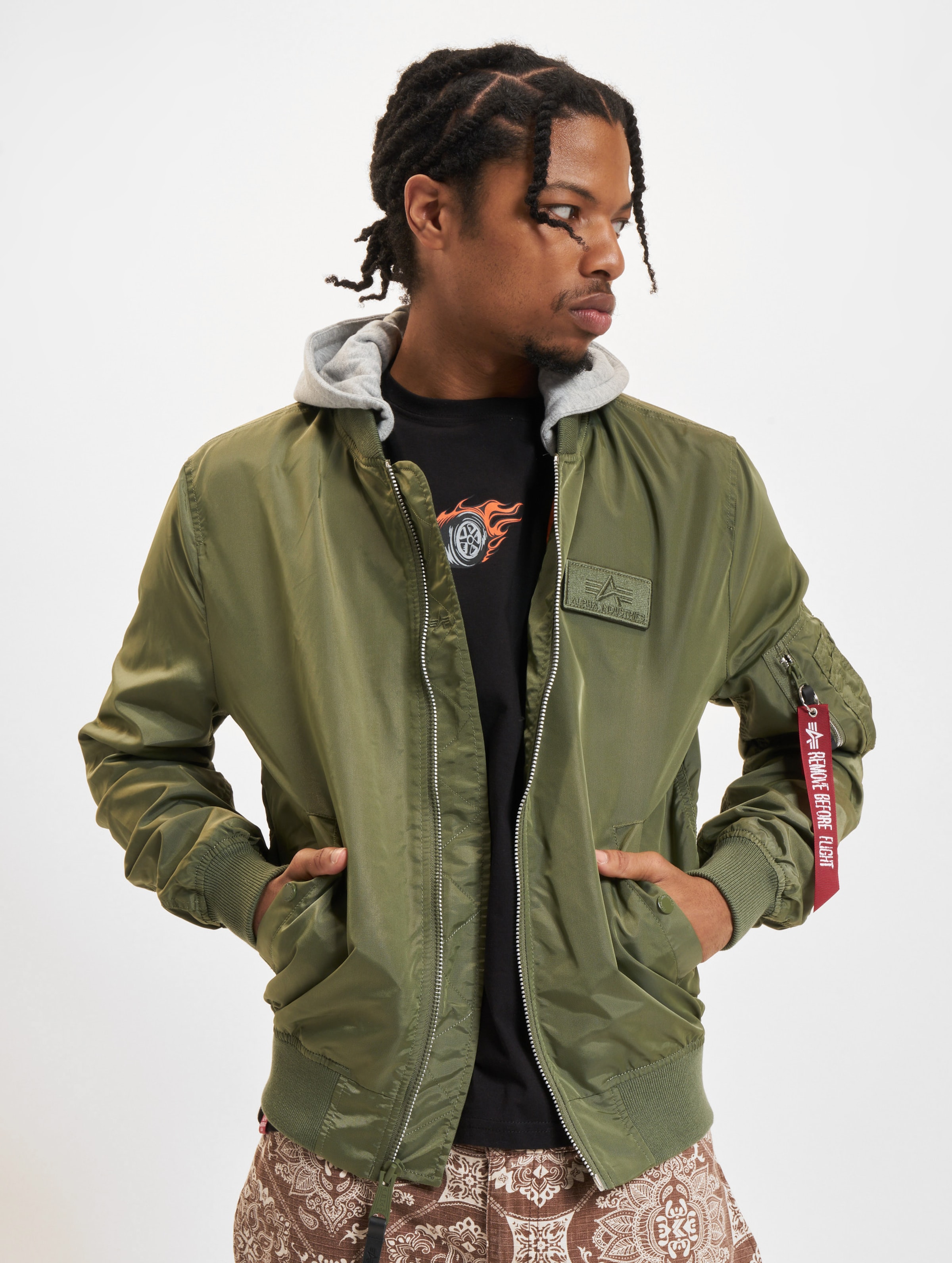 Alpha Industries MA-1 Hood Bomberjacke