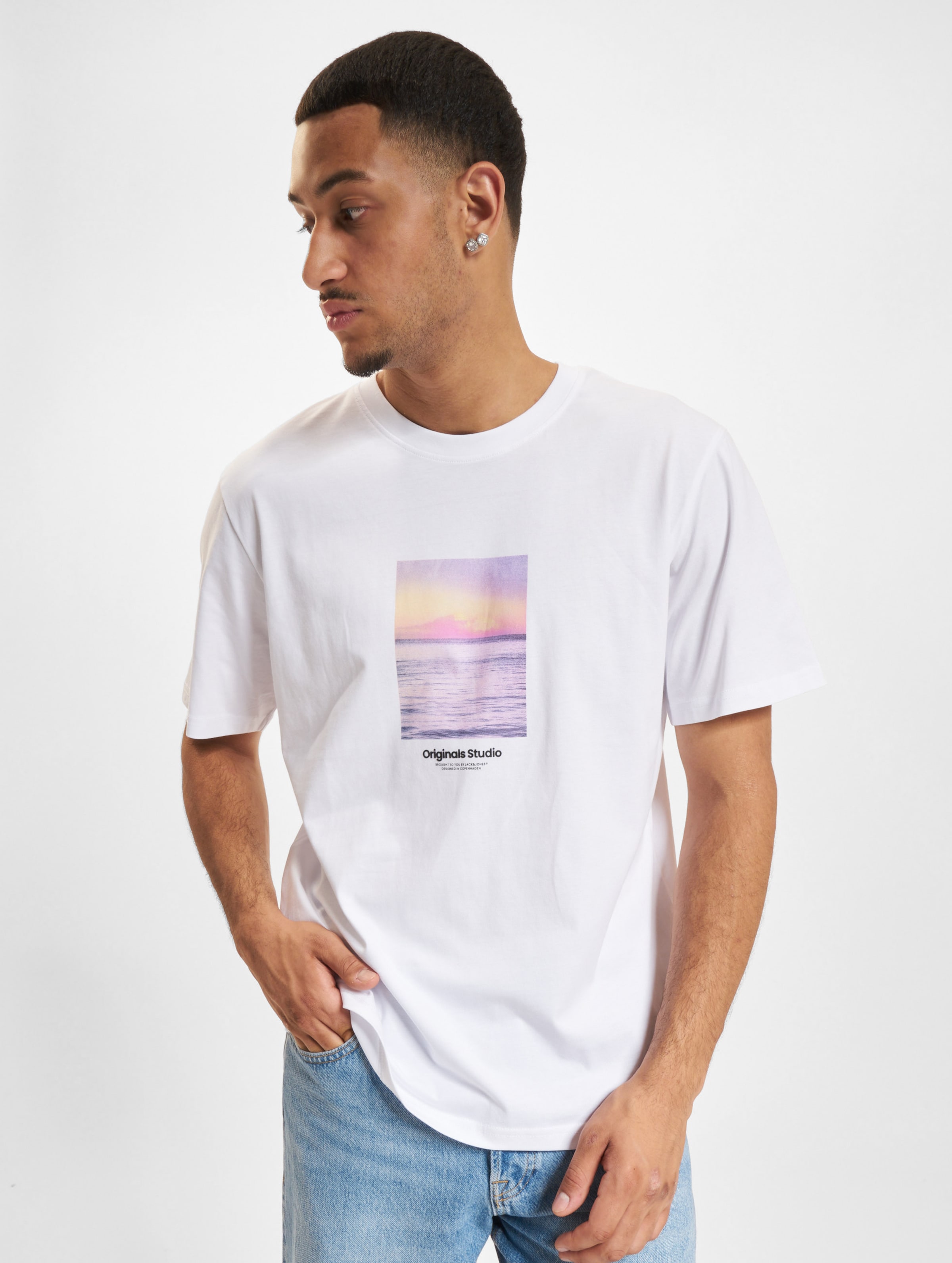 Jack & Jones Vesterbro Picture Crew Neck T-Shirt
