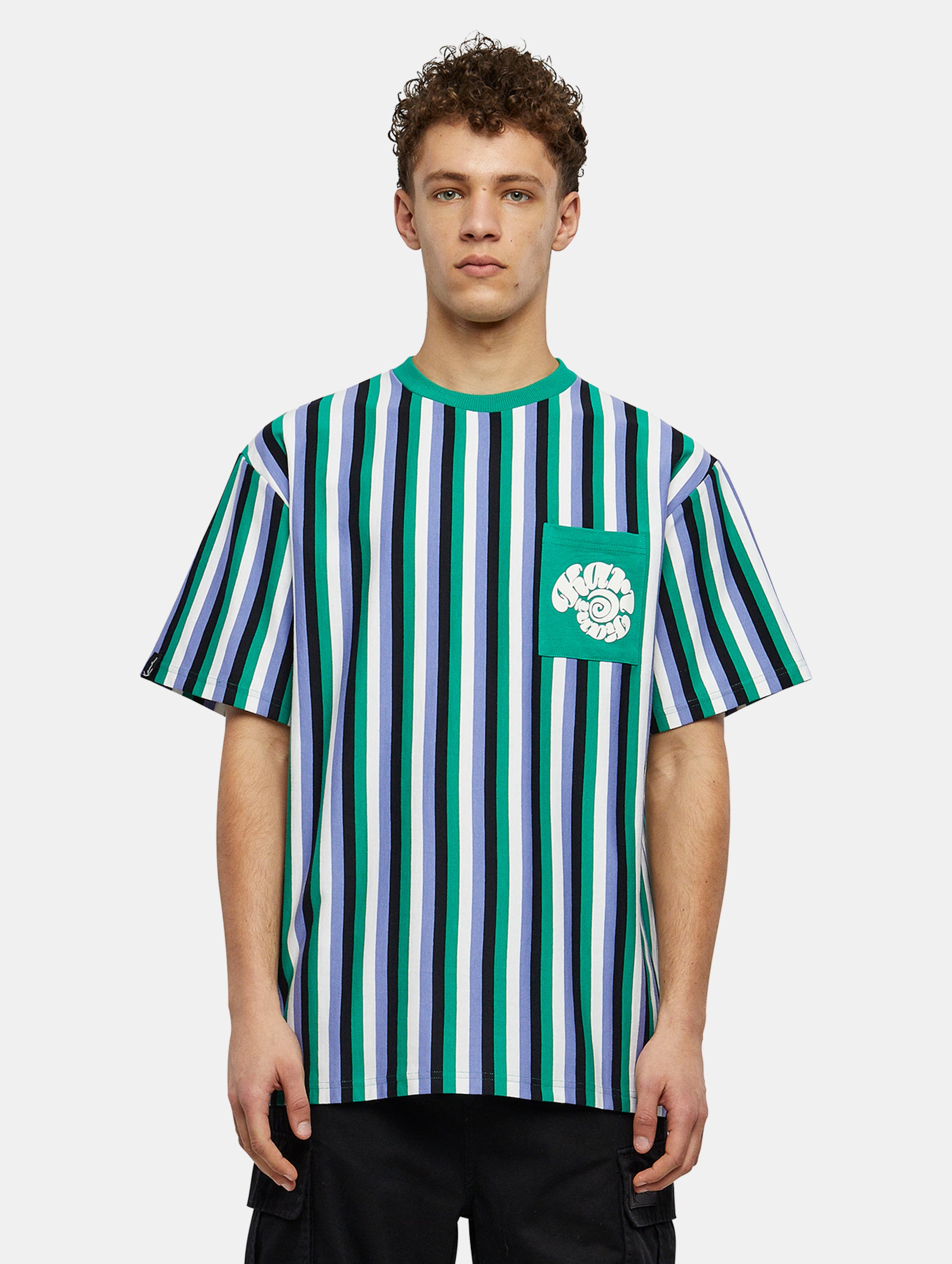 Karl Kani KK Woven Signature OS Striped Tee
