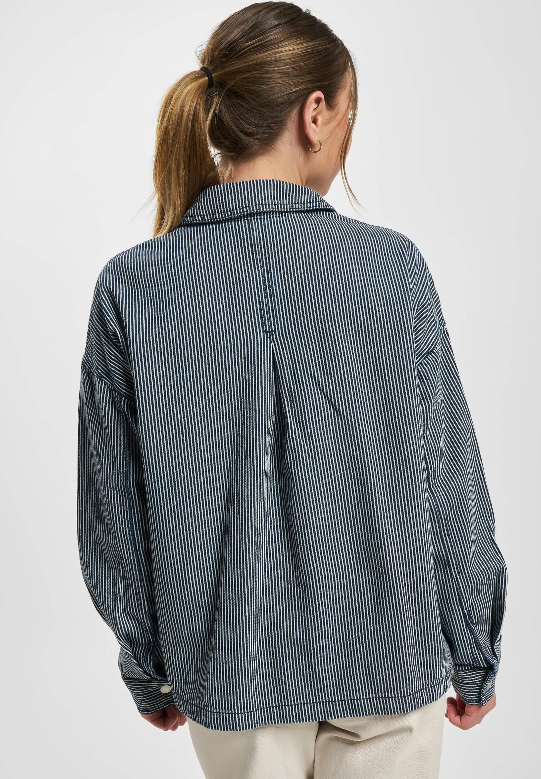 Tommy Jeans Stripe Boxy Overshirt