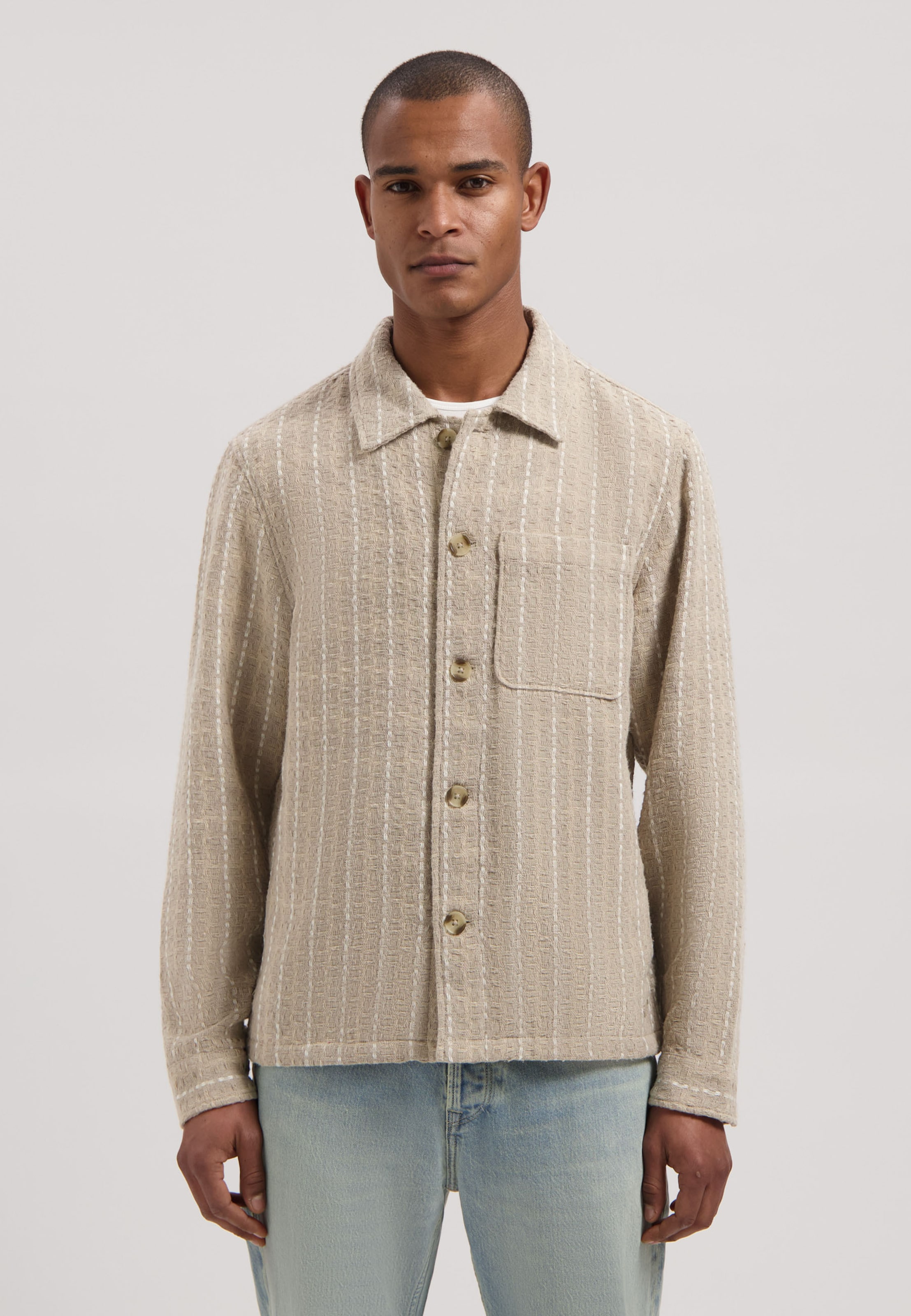 Dstrezzed Lino Check Overshirt