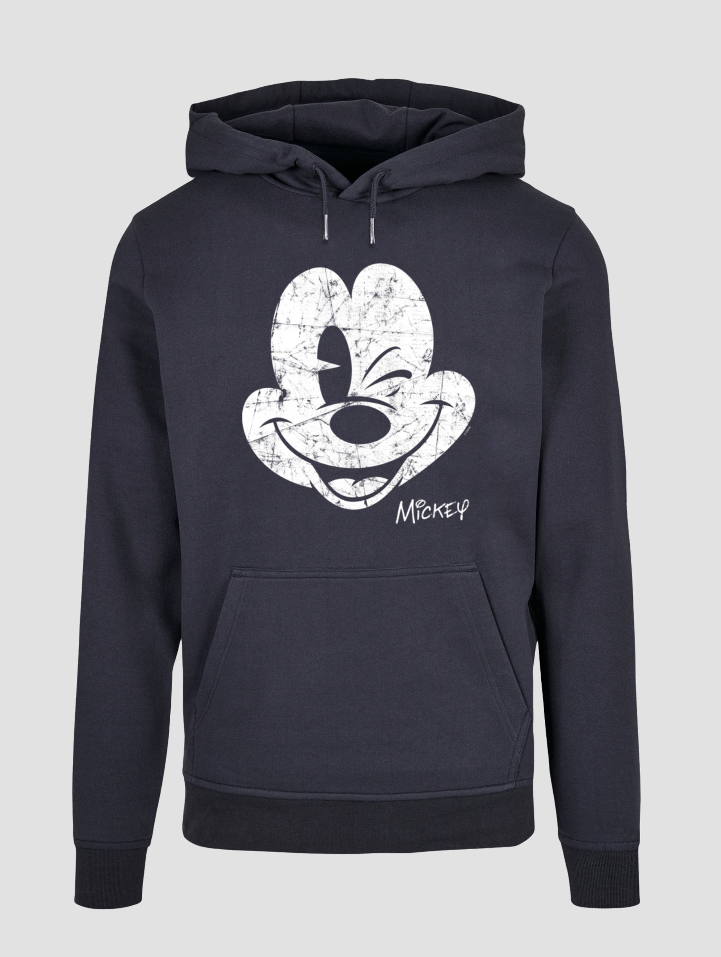 Absolute Cult Mickey Mouse - Distressed Hoody