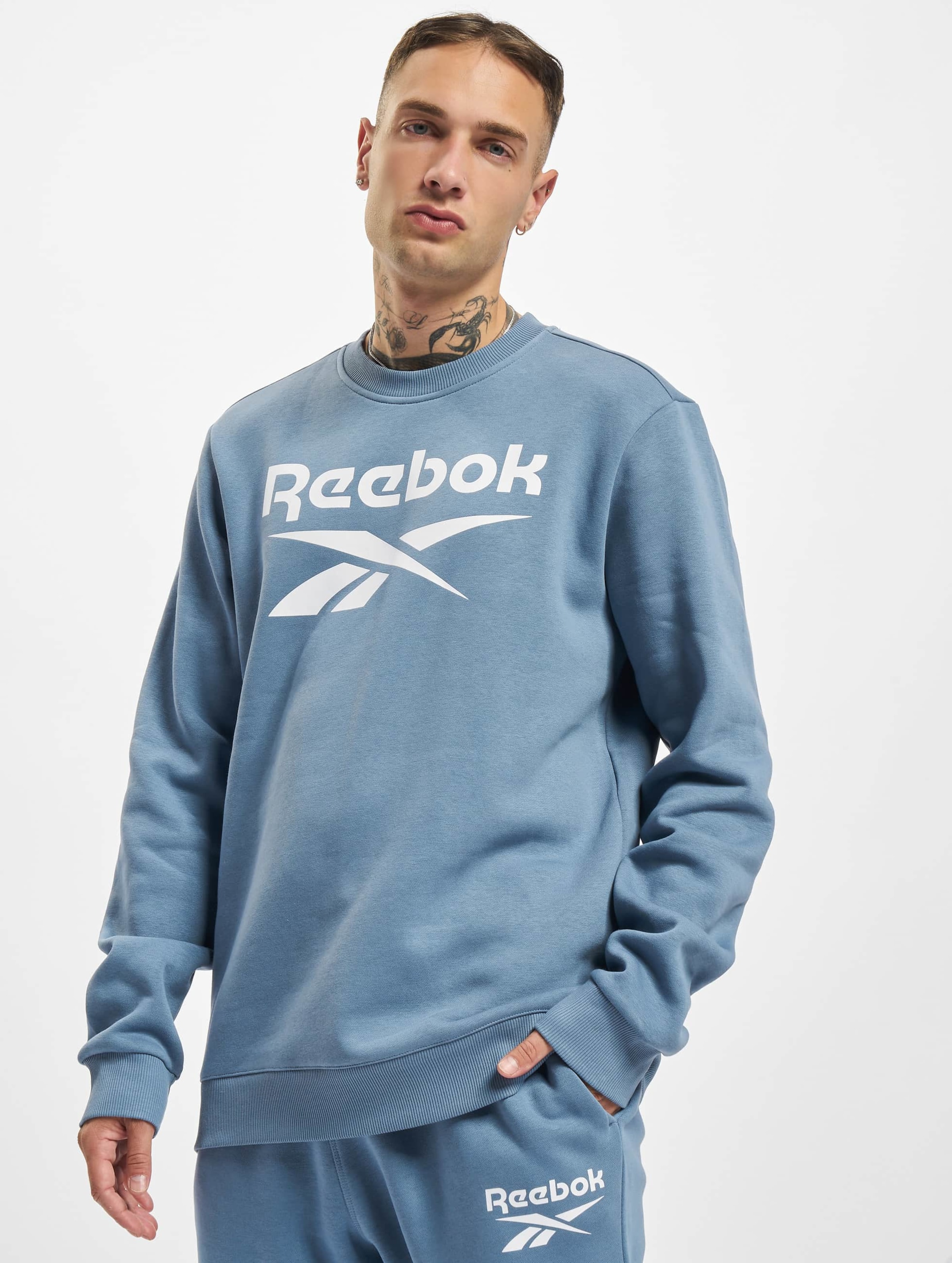 Reebok RI FLC BL Crew Pullover
