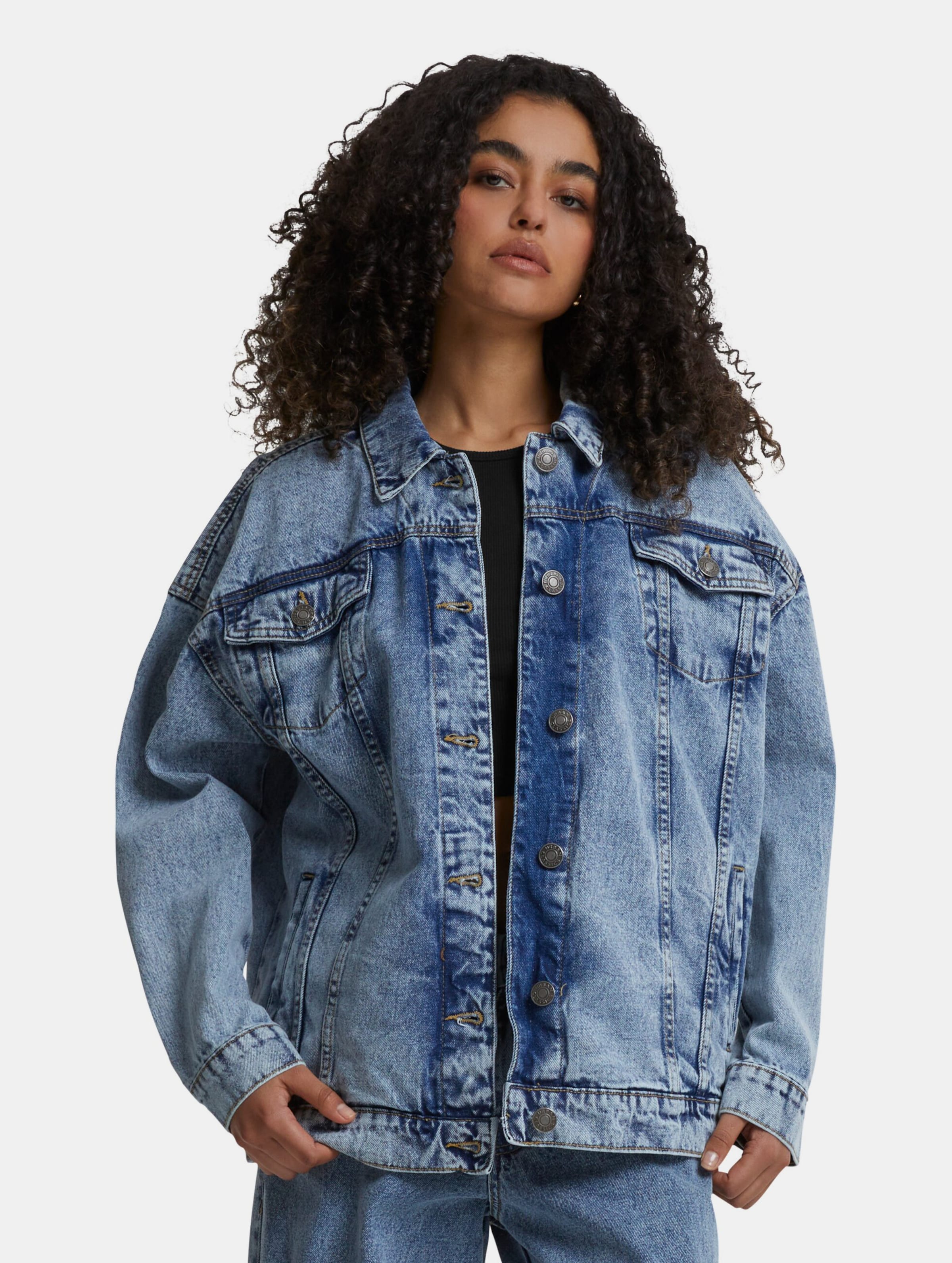 Urban Classics Ladies Oversized 90‘s Jeansjacke