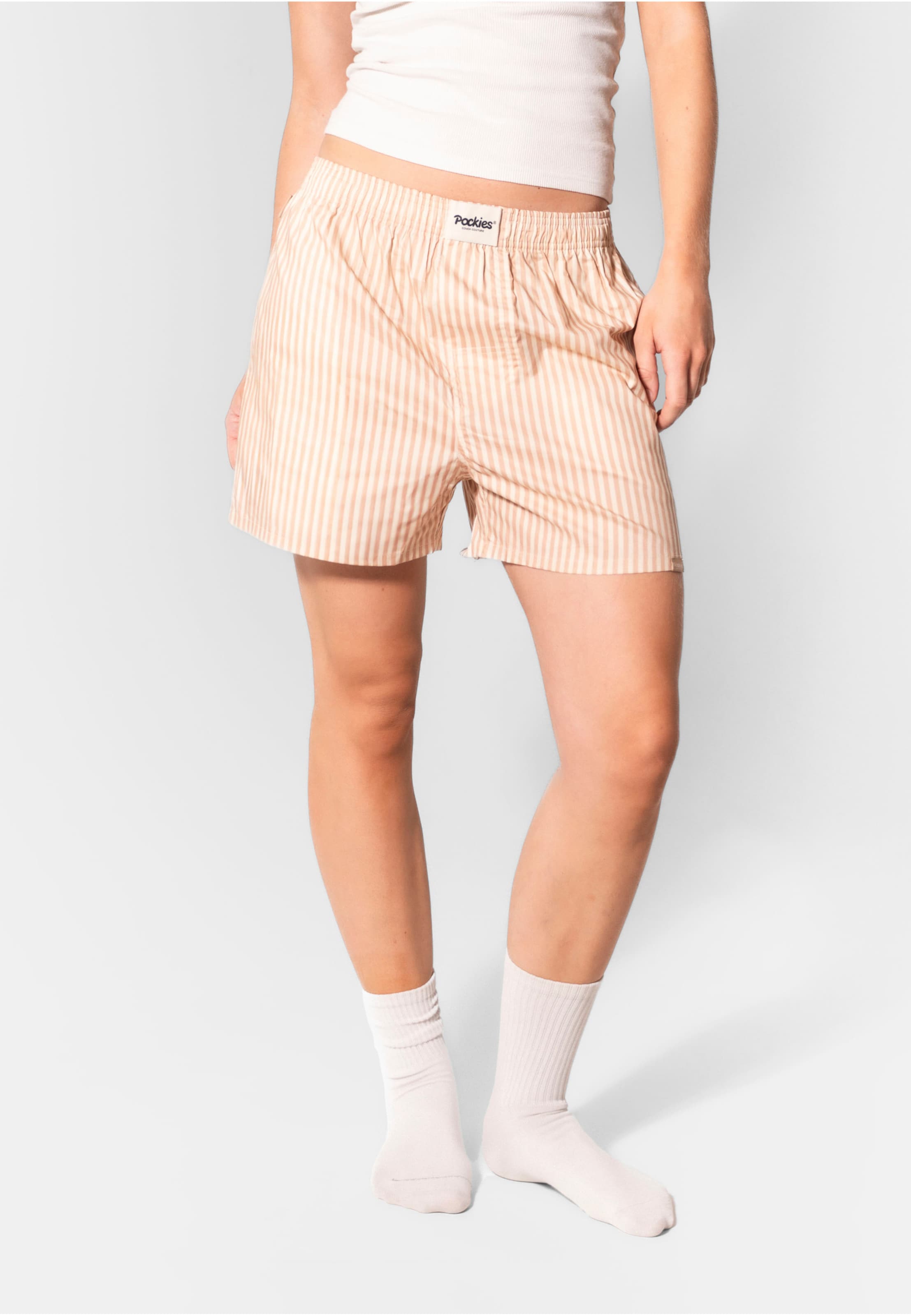 Pockies Sand Striped - Boyfriend Boxers