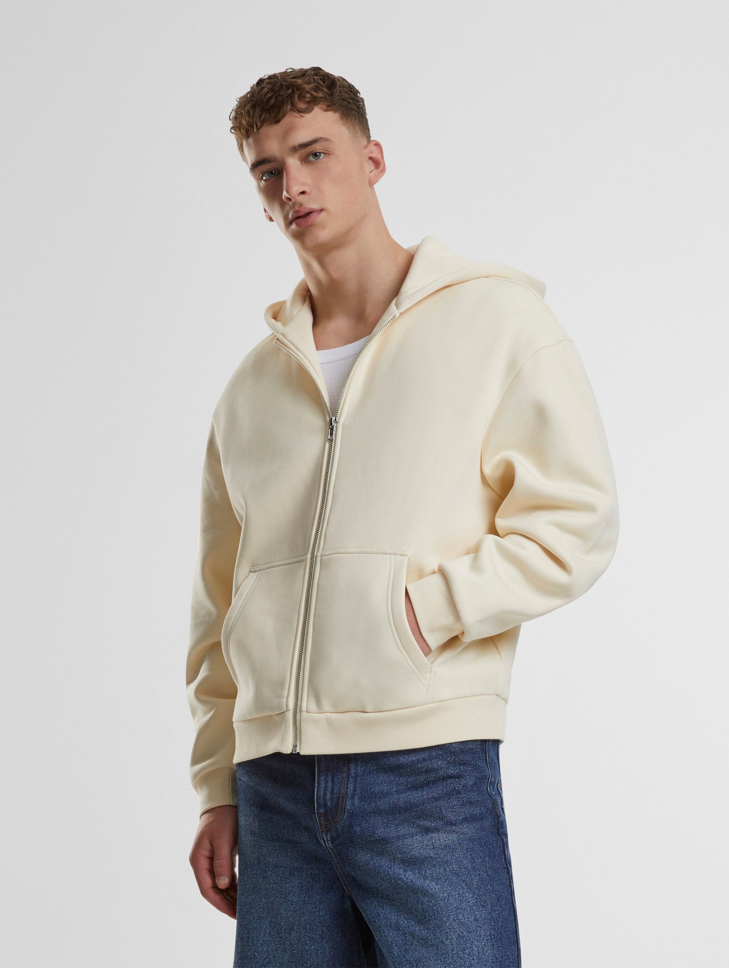 Urban Classics Fluffy Zip Hoodie