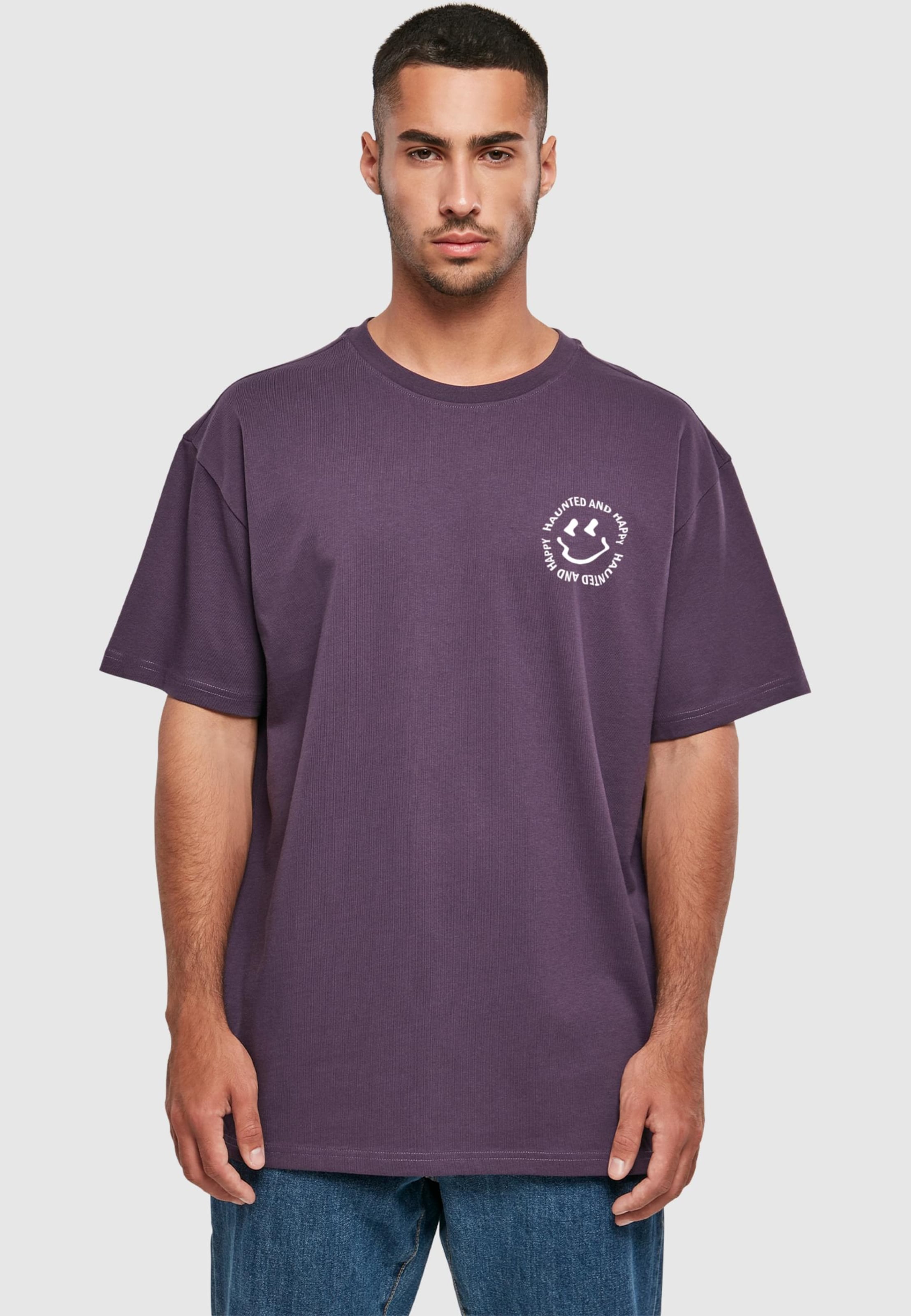 Merchcode Halloween - Haunted and Happy Tee