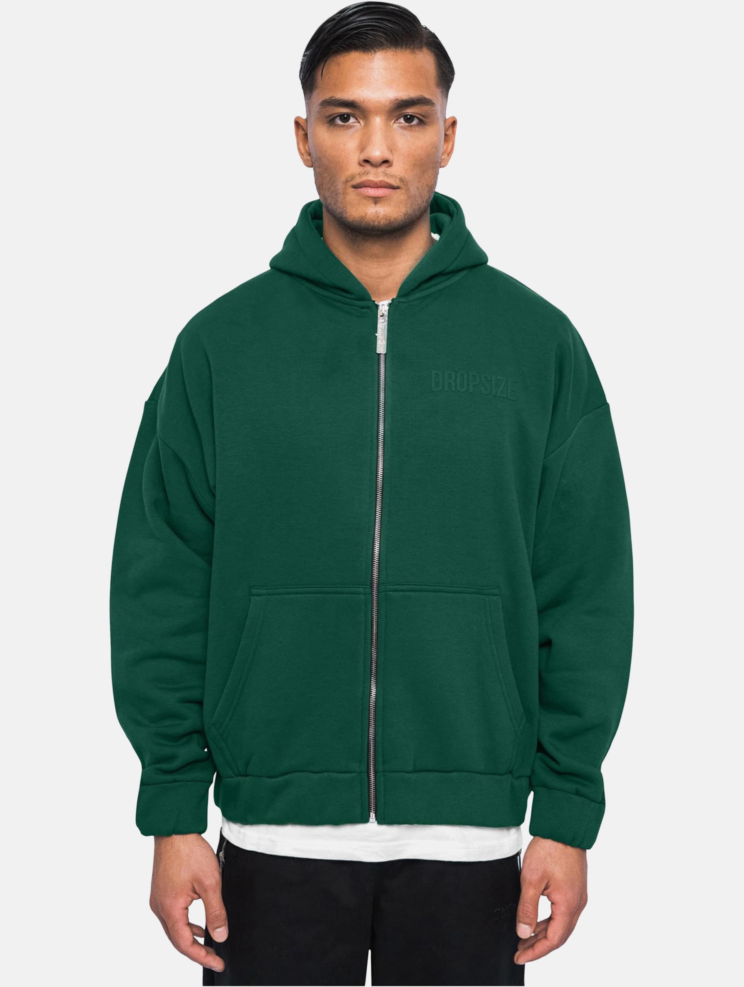 Dropsize SUPER HEAVY OVERSIZED HD PRINT ZIP-HOODIE