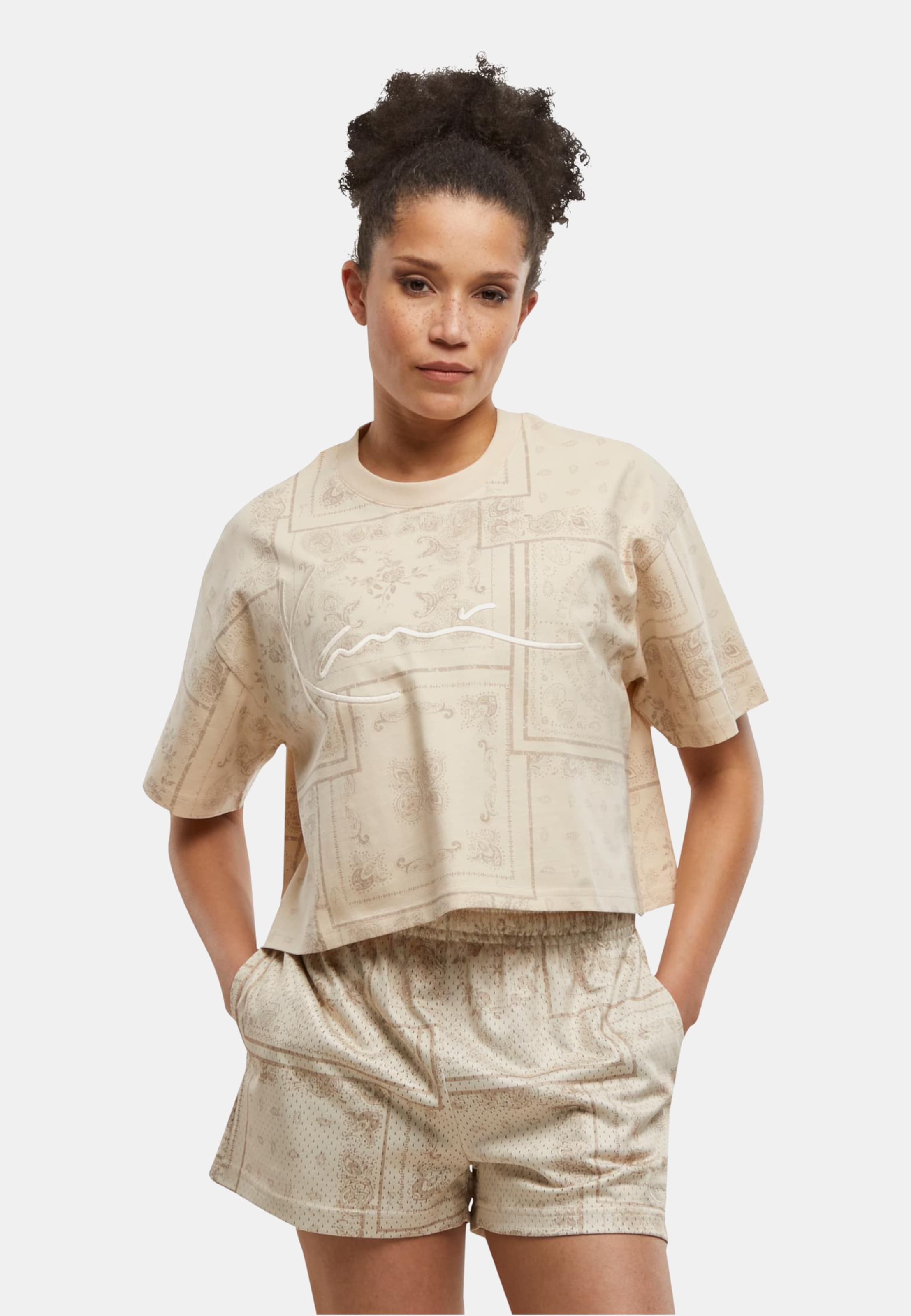 Karl Kani Signature Paisley Crop T-Shirt