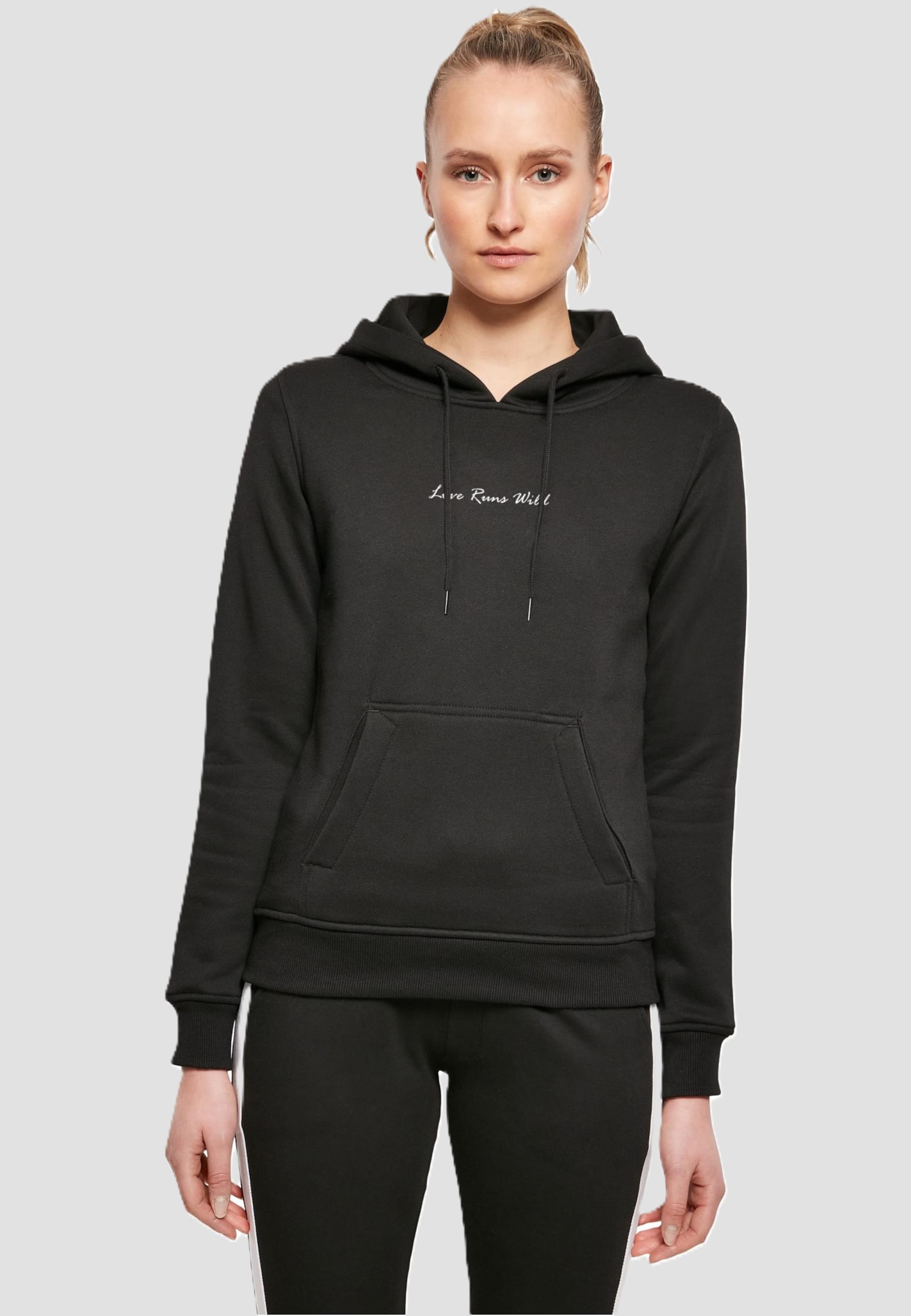Merchcode Ladies Love Runs Wild Heavy Hoody