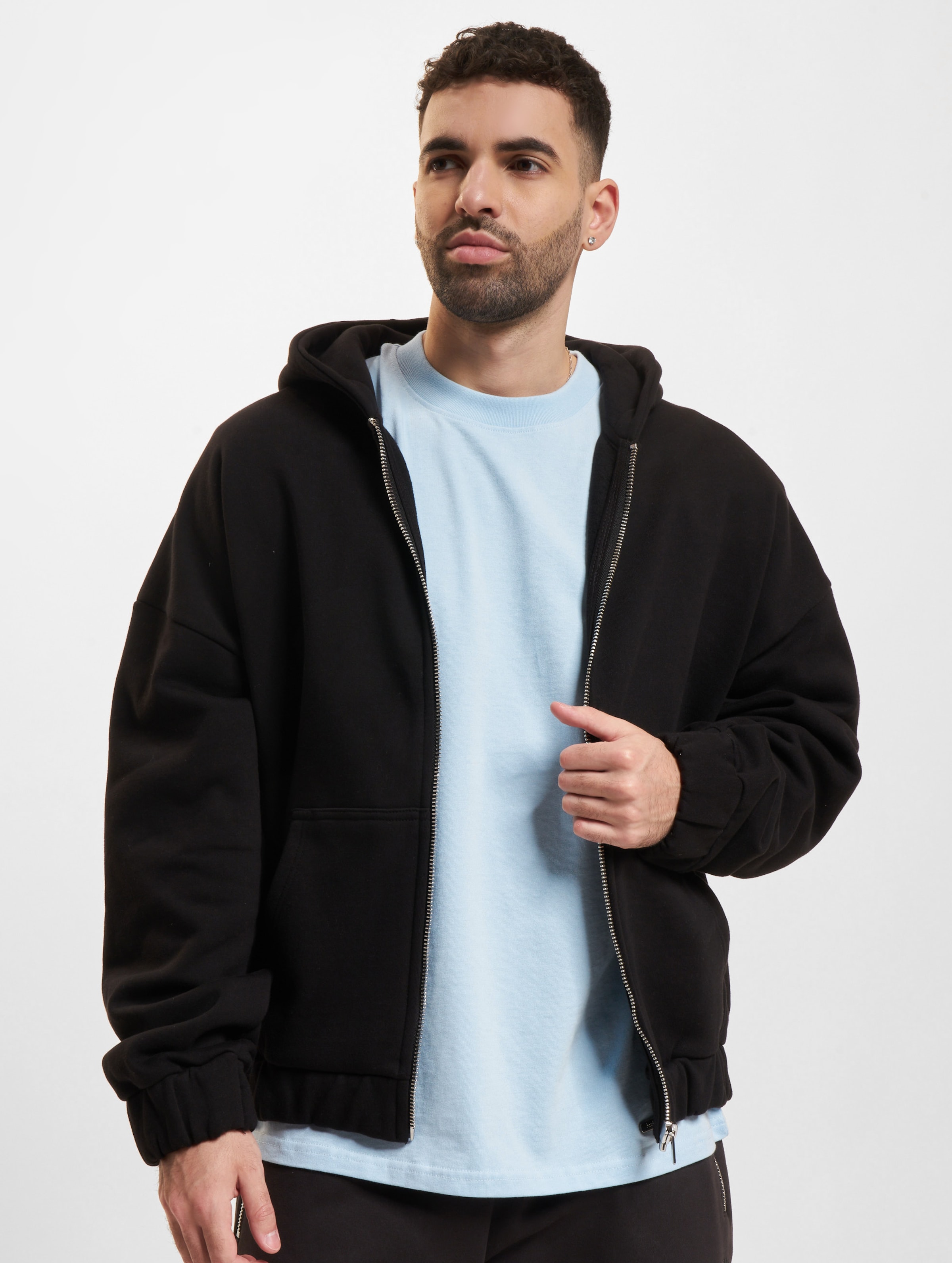 Bazix Republiq Super Heavy Blank Zip-Hoodie