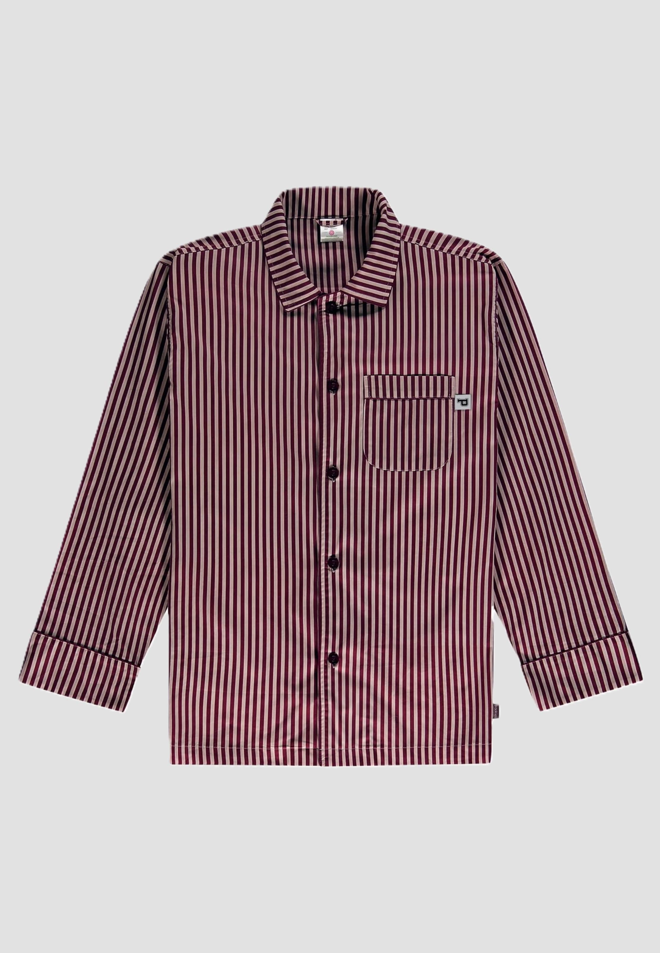 Pockies Striped Pyjama Shirt