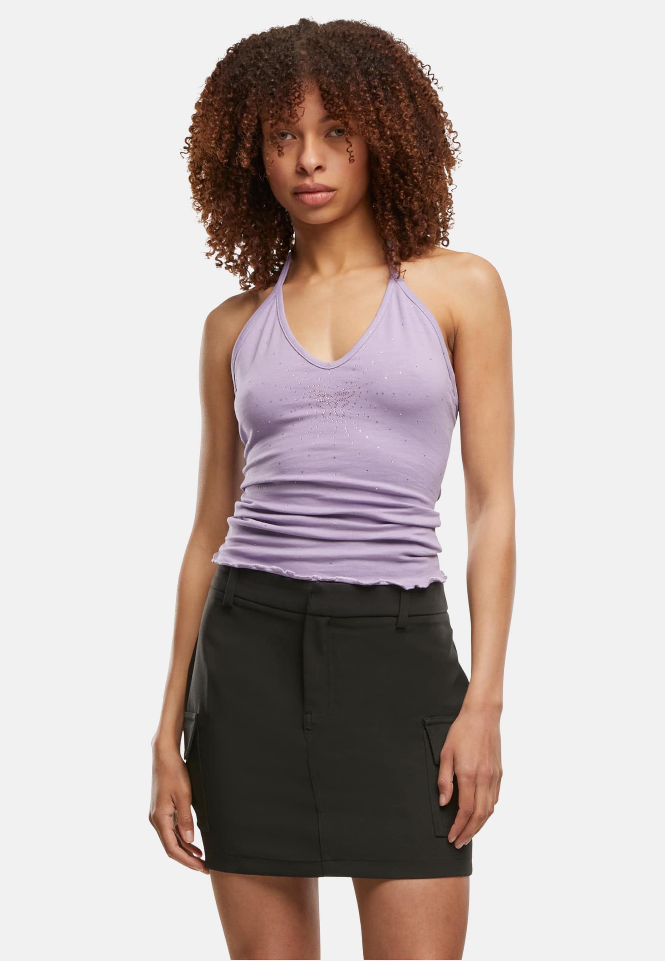 Felicious Glowing Butterfly Neckholder Top